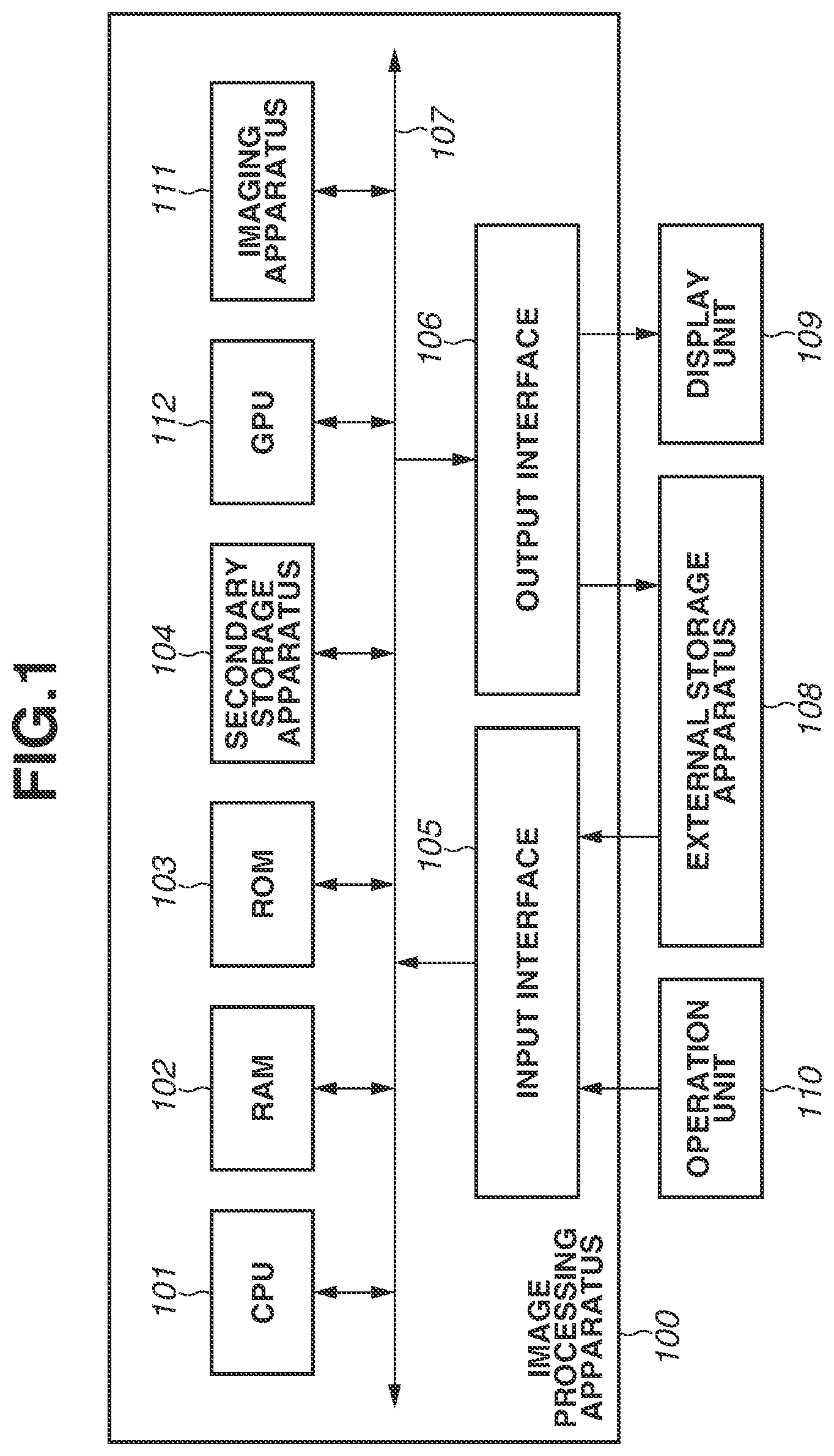 Patent US12333675 — Image processing apparatus, image processing method, and storage medium — Figure 1