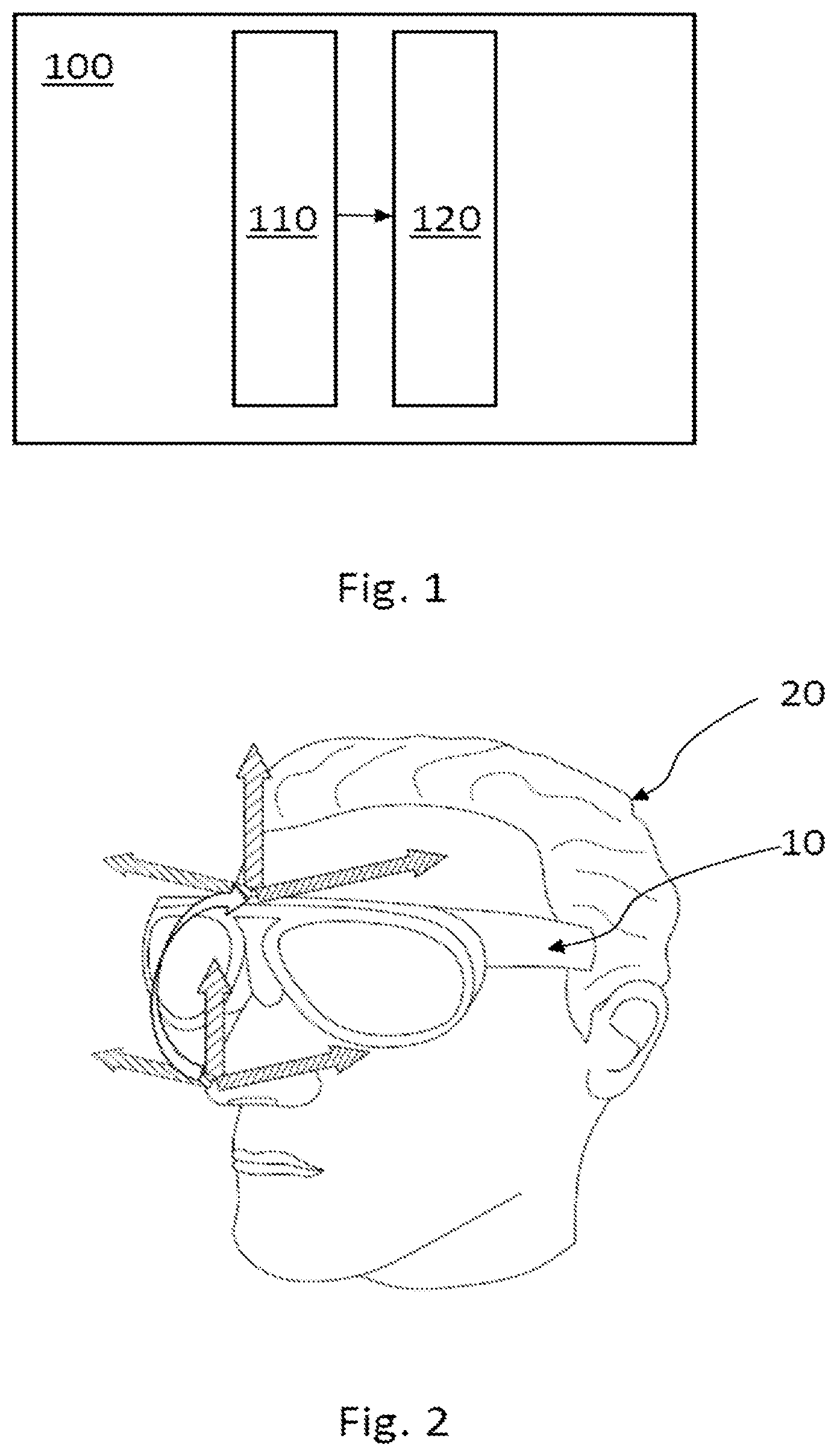 Patent US12333754 — System and method for capturing a spatial orientation of a wearable device — Figure 1