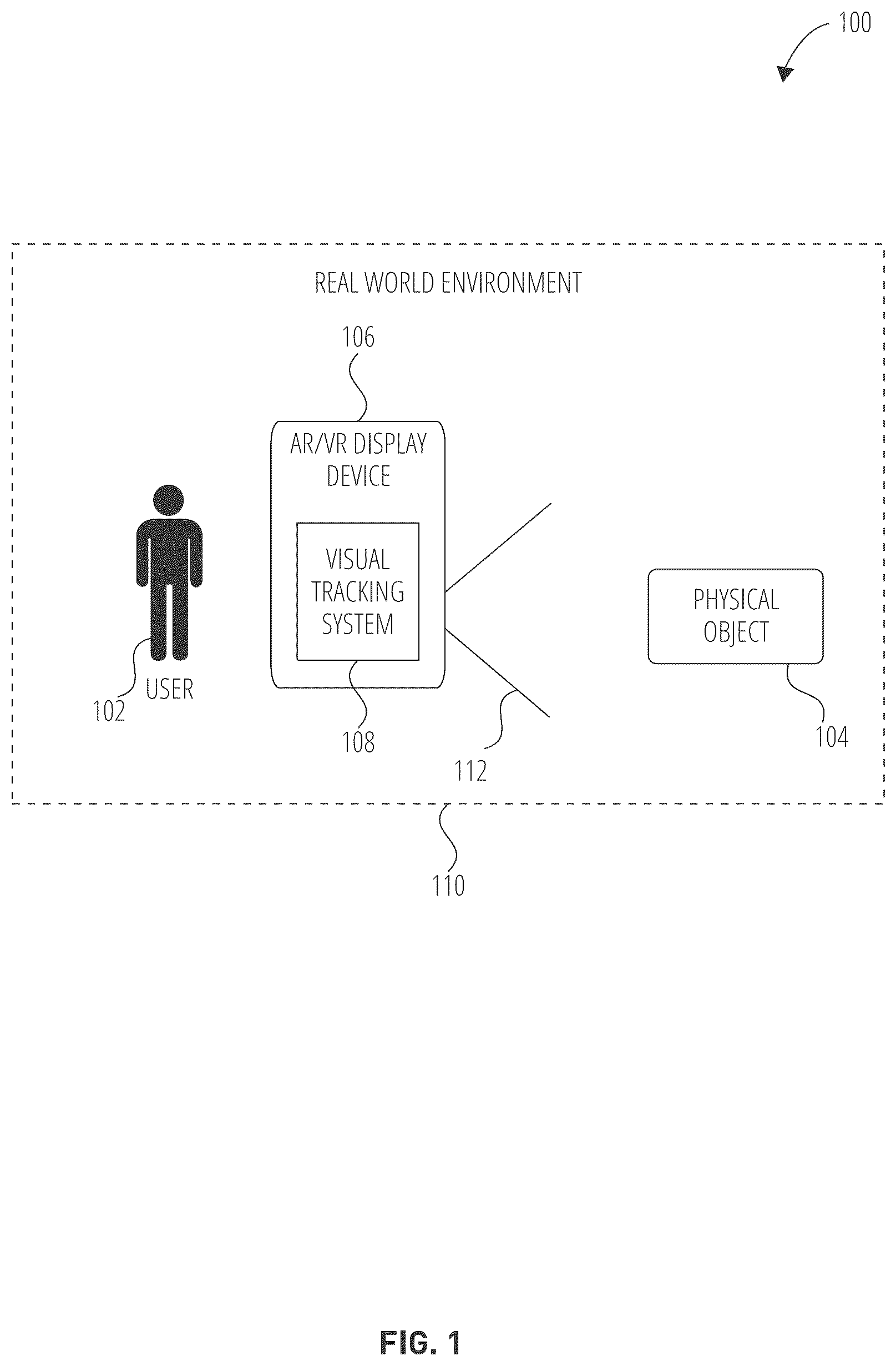 Patent US12333761 — Camera intrinsic re-calibration in mono visual tracking system — Figure 1