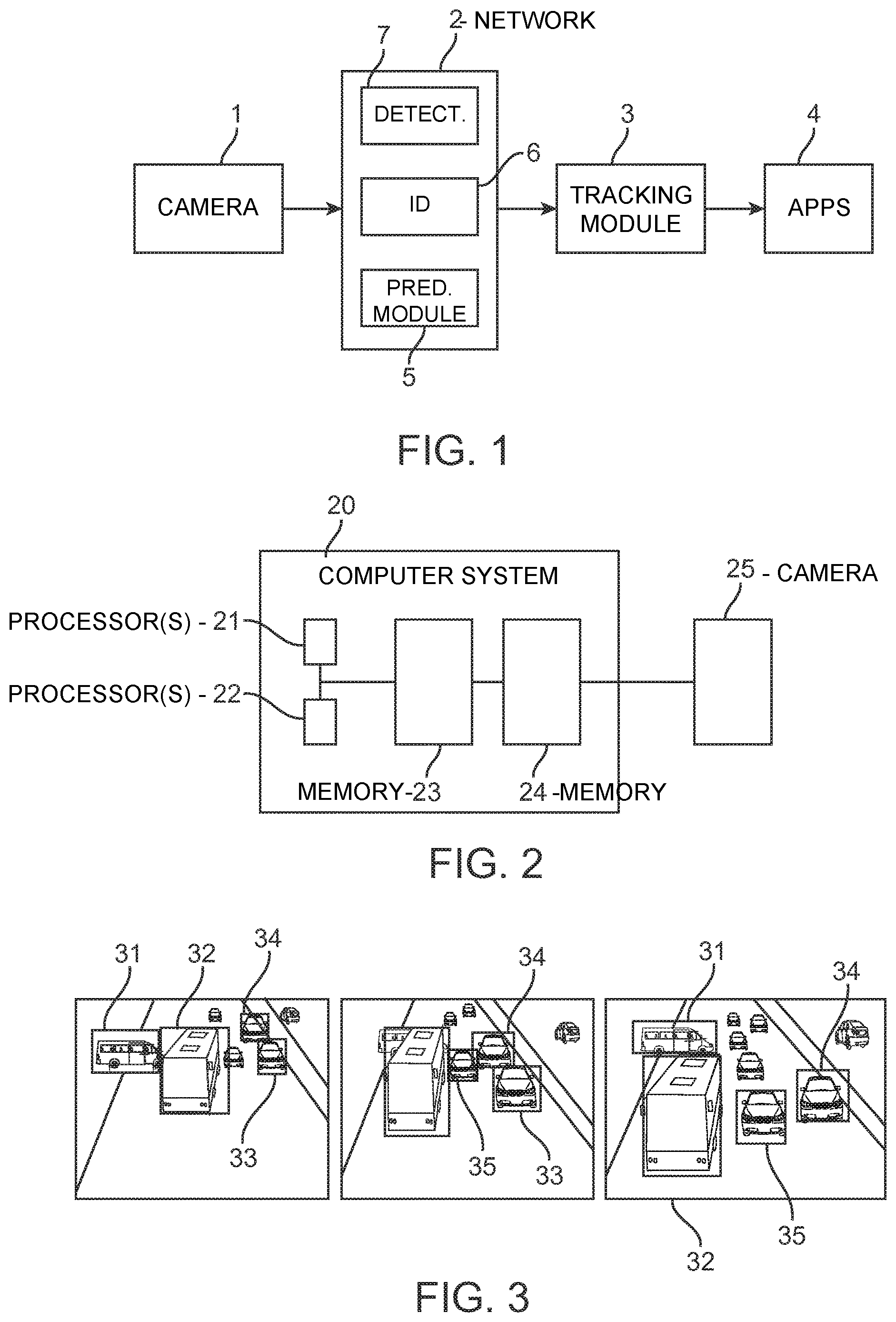Patent US12333793 — Method for common detecting, tracking and classifying of objects — Figure 1