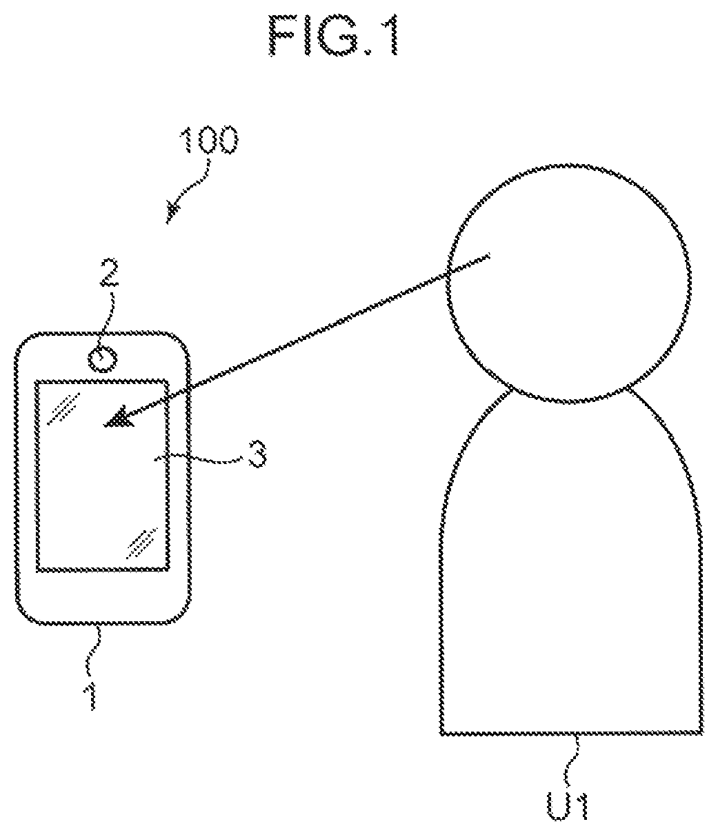 Patent US12333860 — Method for detecting opening and closing of eye, device for detecting opening and closing of eye, and non-transitory computer-readable recording medium recording program for detecting opening and closing of eye — Figure 1