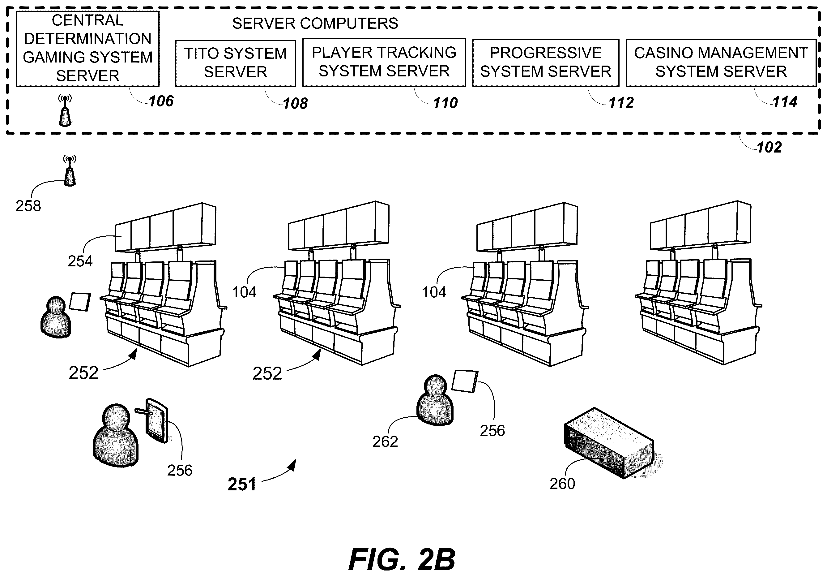 Patent US12333884 Figure 3 – Enclosure assembly for housing a bank notes acceptor within an electronic gaming machine
