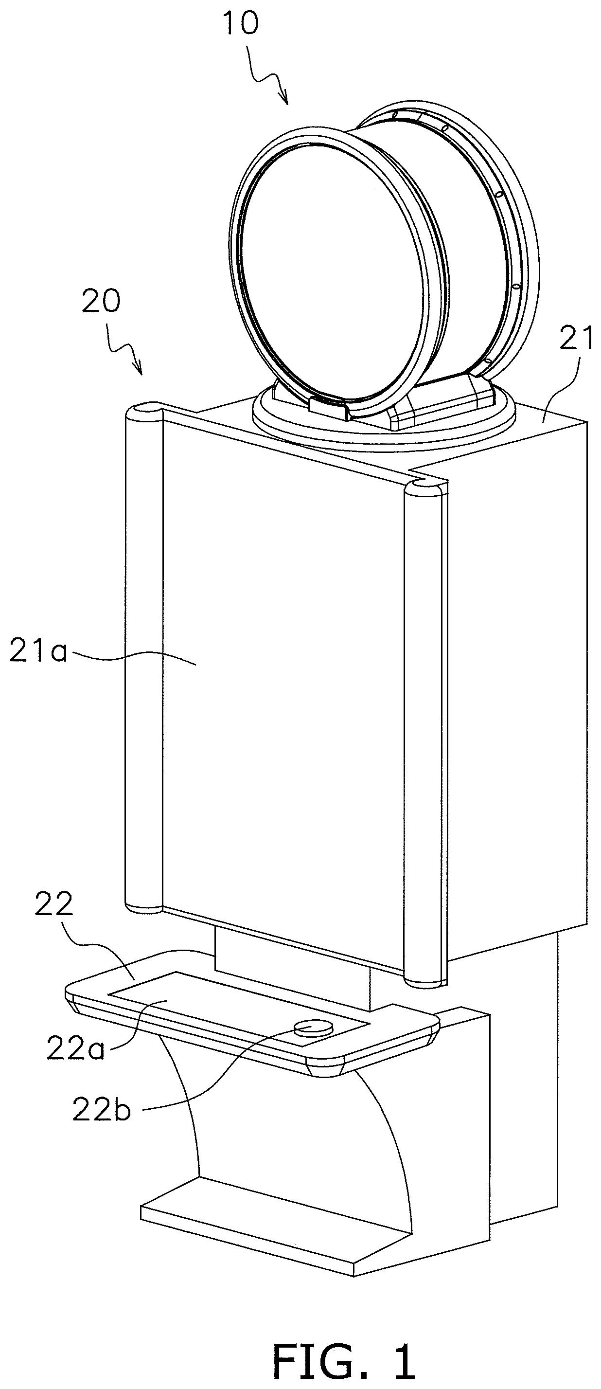 Patent US12333892 — Illumination device and gaming machine equipped with same — Figure 1