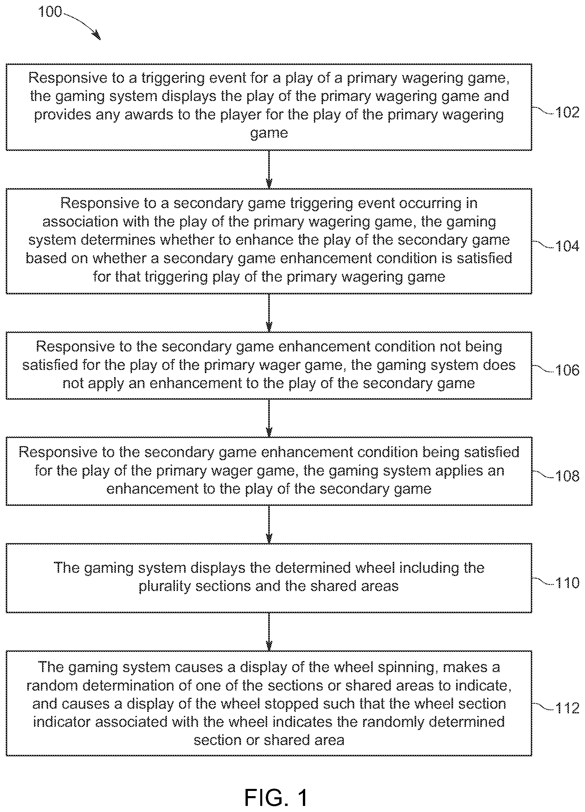 Patent US12333907 — Wheel section selection — Figure 1