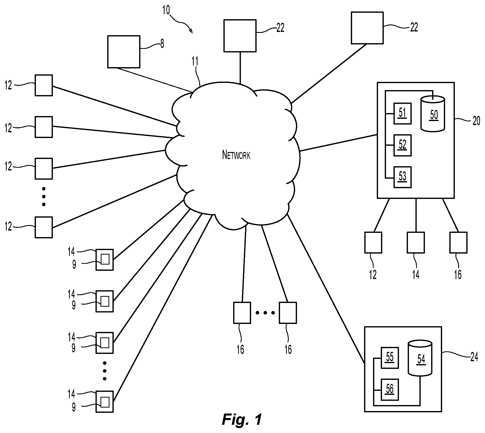 Patent US12333925 — Theft prediction and tracking system — Figure 1