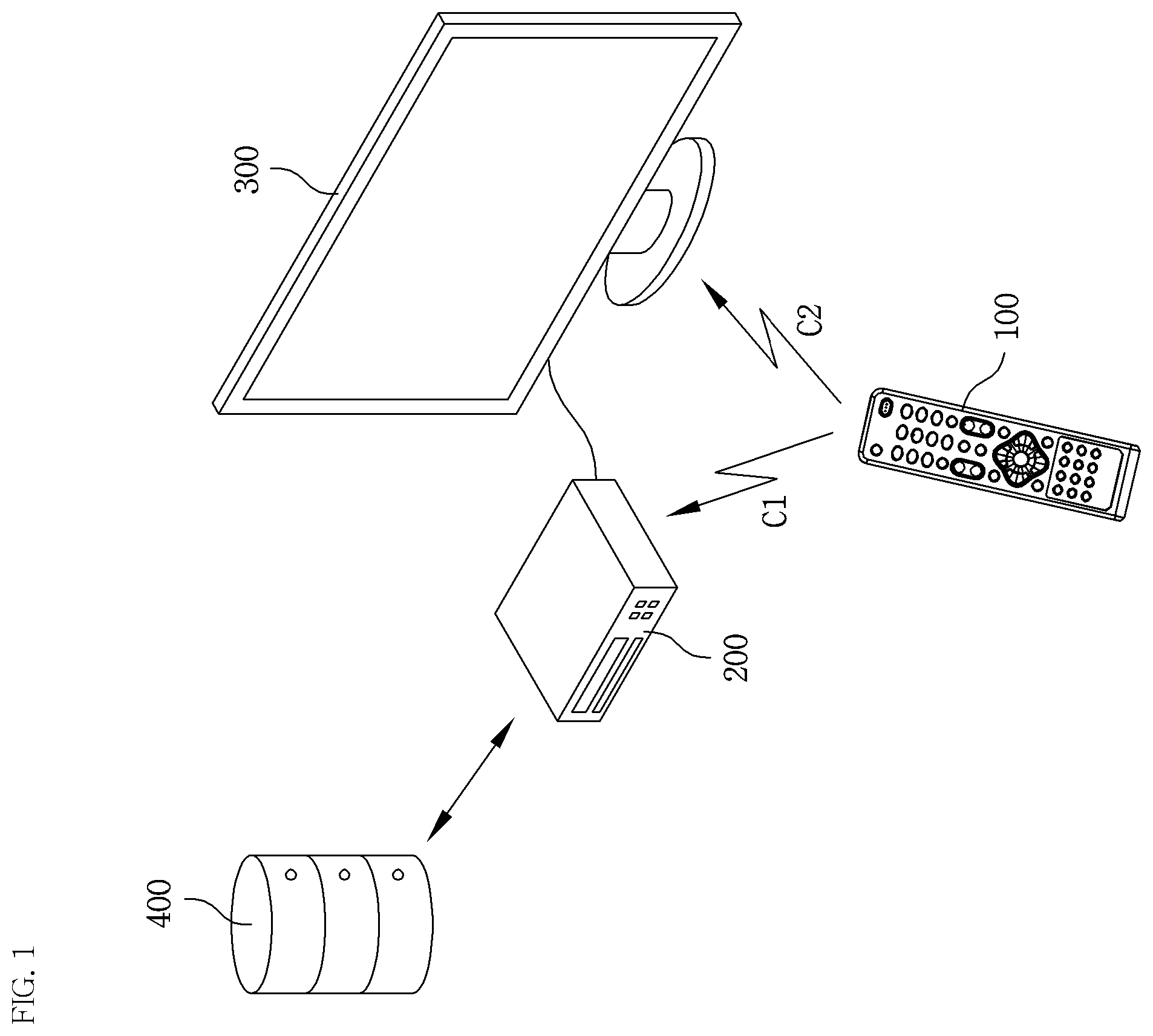 Patent US12333931 — Apparatus and method for establishing IR control code database of user terminal — Figure 1