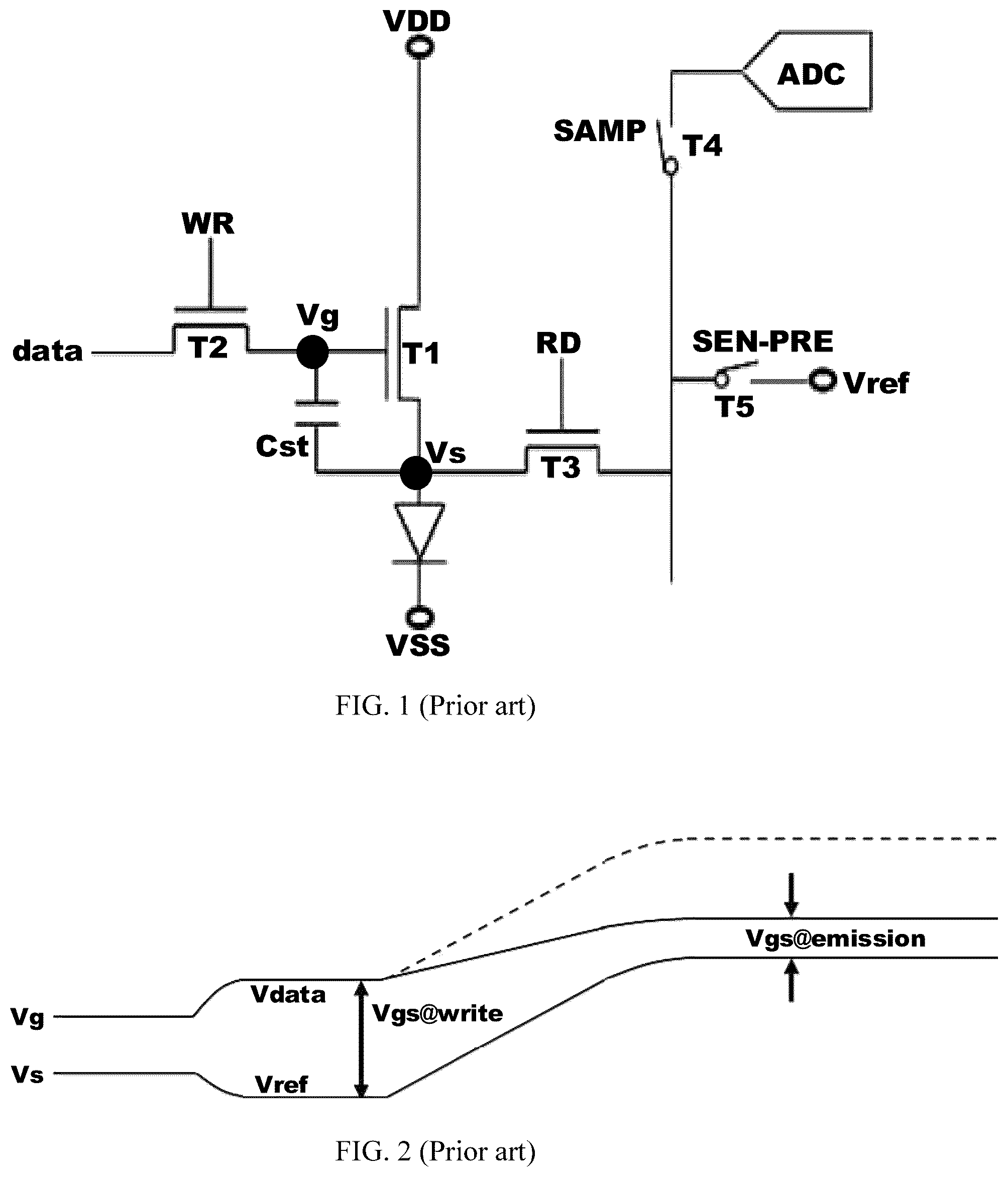Patent US12333985 — Compensation method for a pixel circuit and display panel — Figure 1