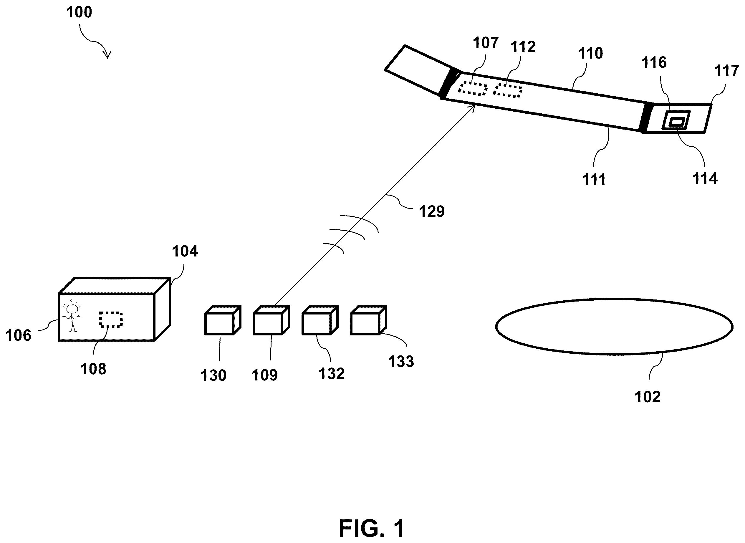 Patent US12338014 — Off-center parachute flight termination system including latch mechanism disconnectable by burn wire — Figure 1