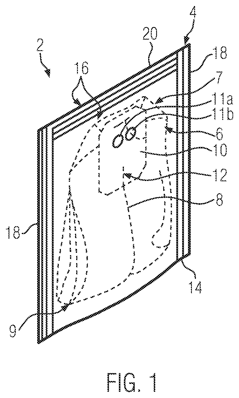 Patent US12338018 — Device and method for transporting ready-cut and filled hose pieces — Figure 1