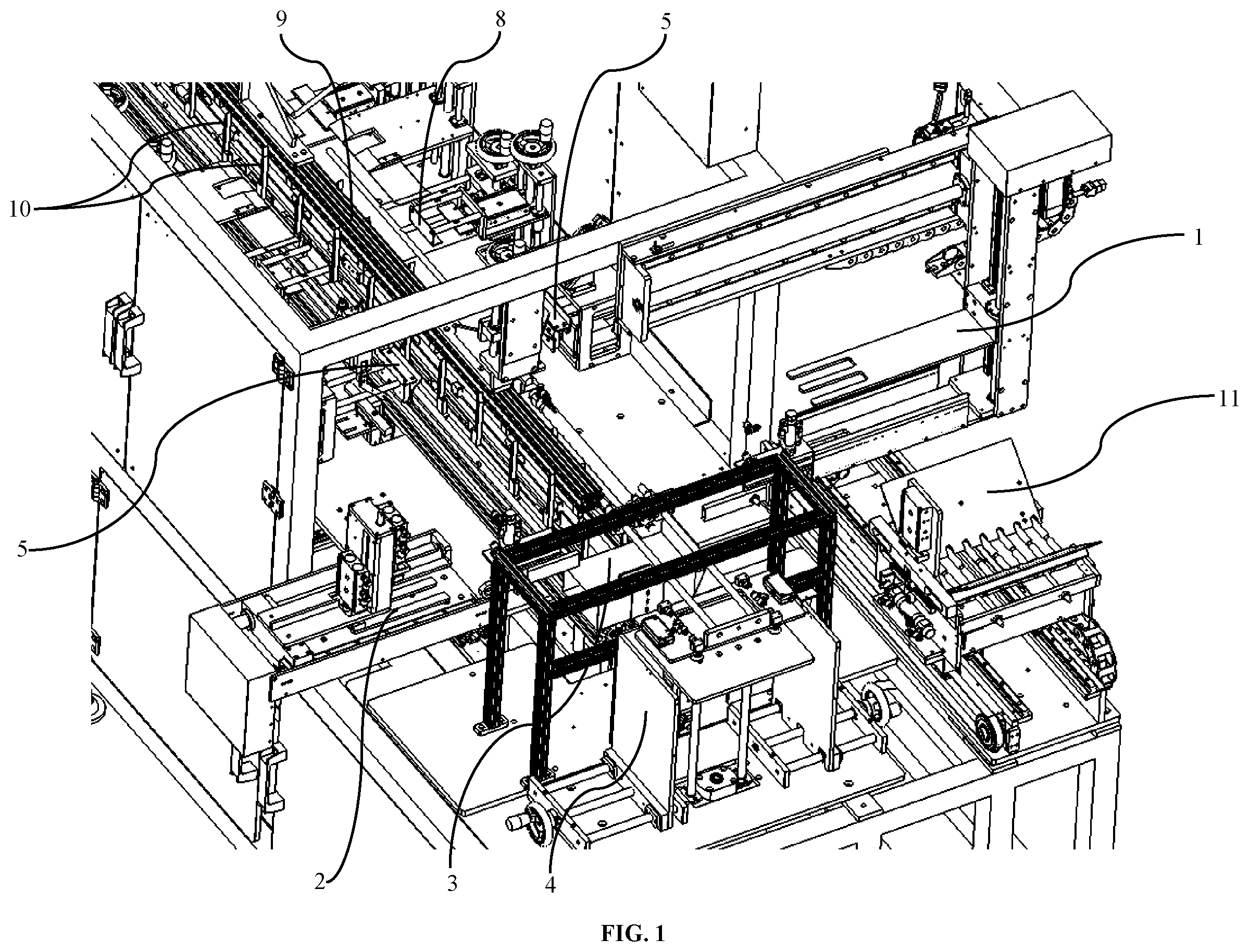 Patent US12338019 — Packing apparatus for loading compressible articles — Figure 1