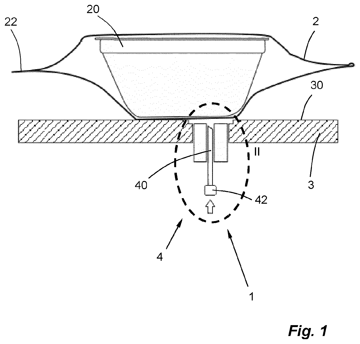 Patent US12338025 — Apparatus and method for straightening a package — Figure 1