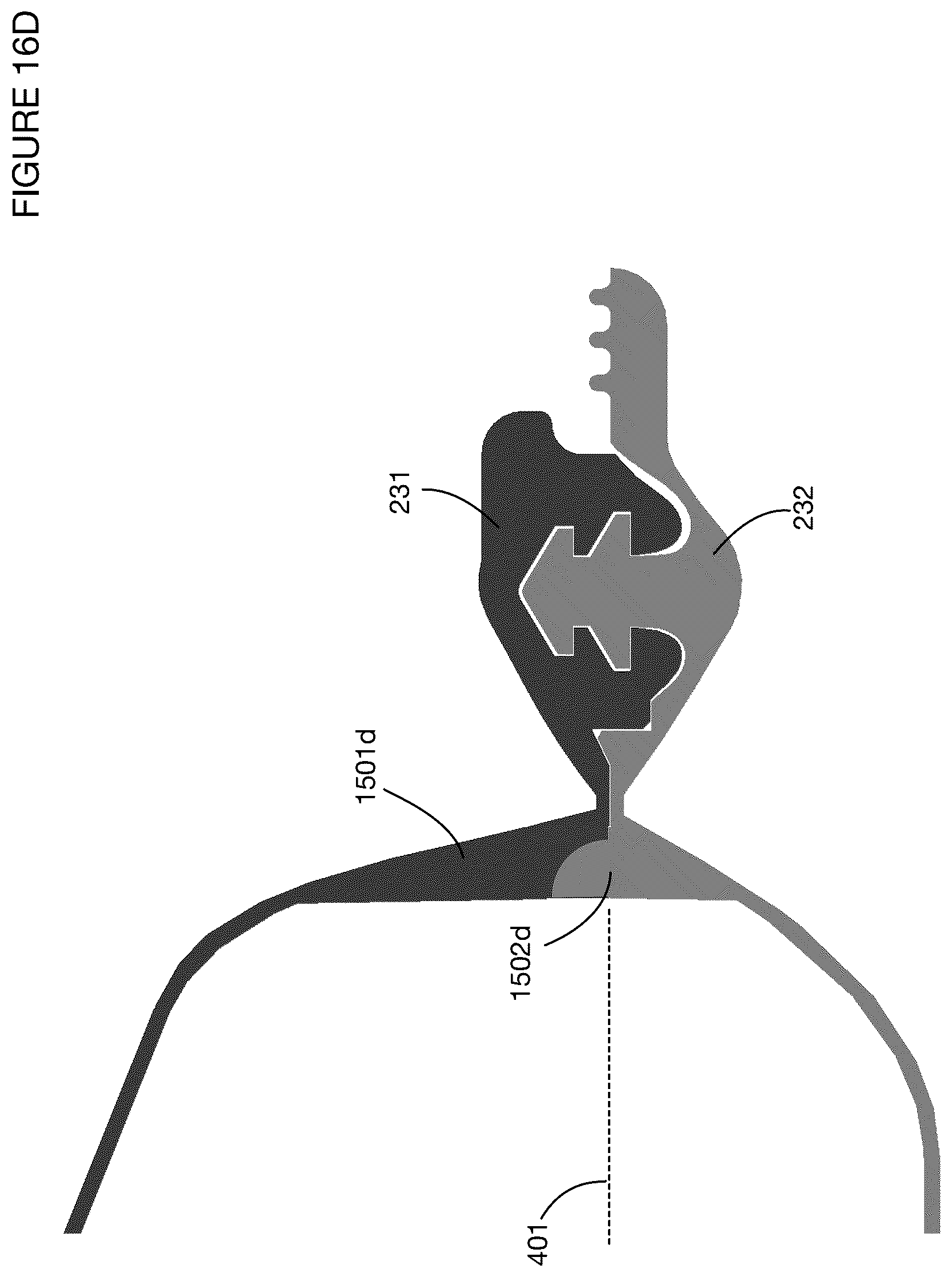 Patent US12338027 Figure 19 – Elastomeric container with integrated leak resistant seal and pressure shield