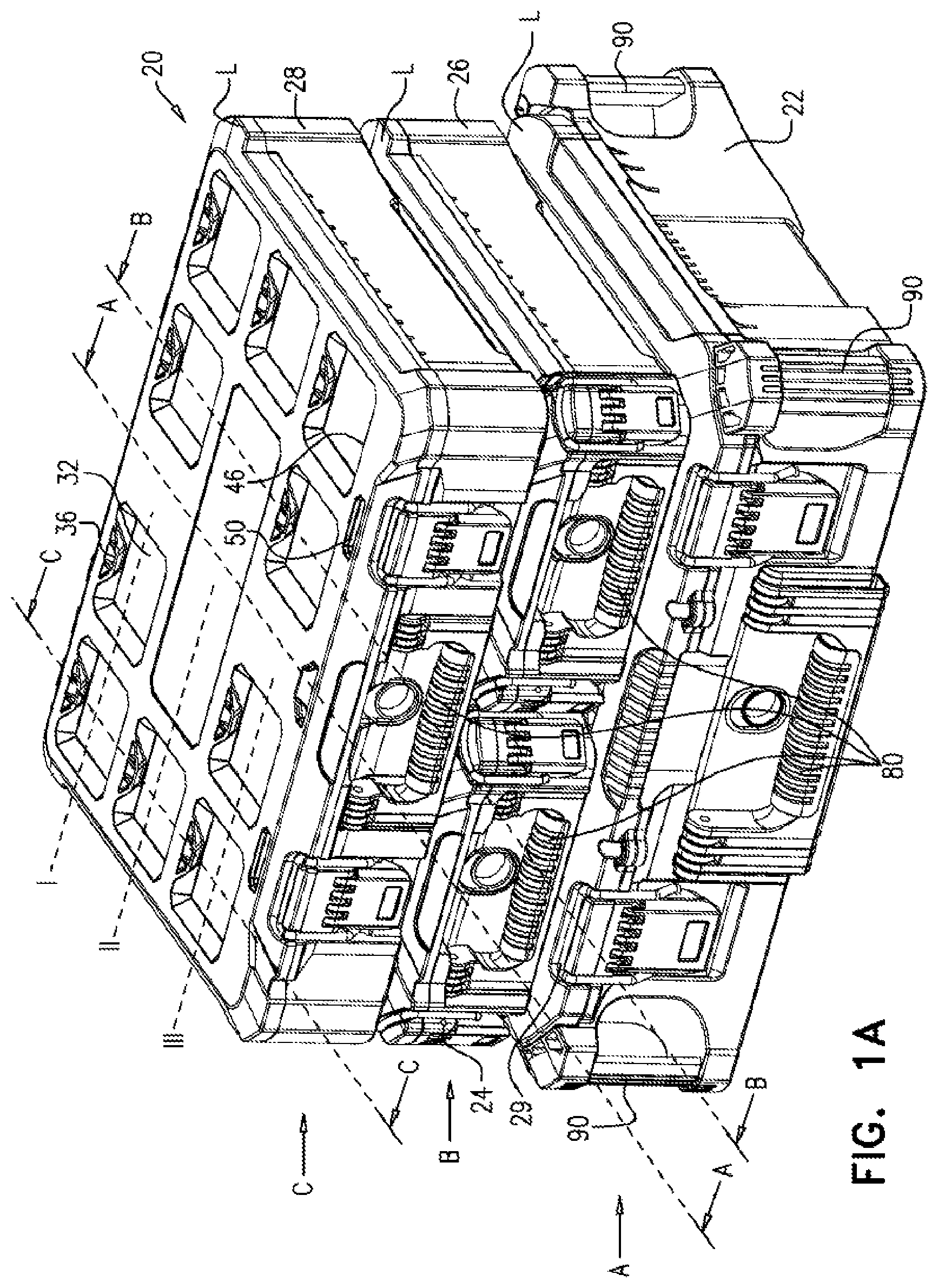 Patent US12338030 Figure 1 – Utility assembly and coupling mechanism