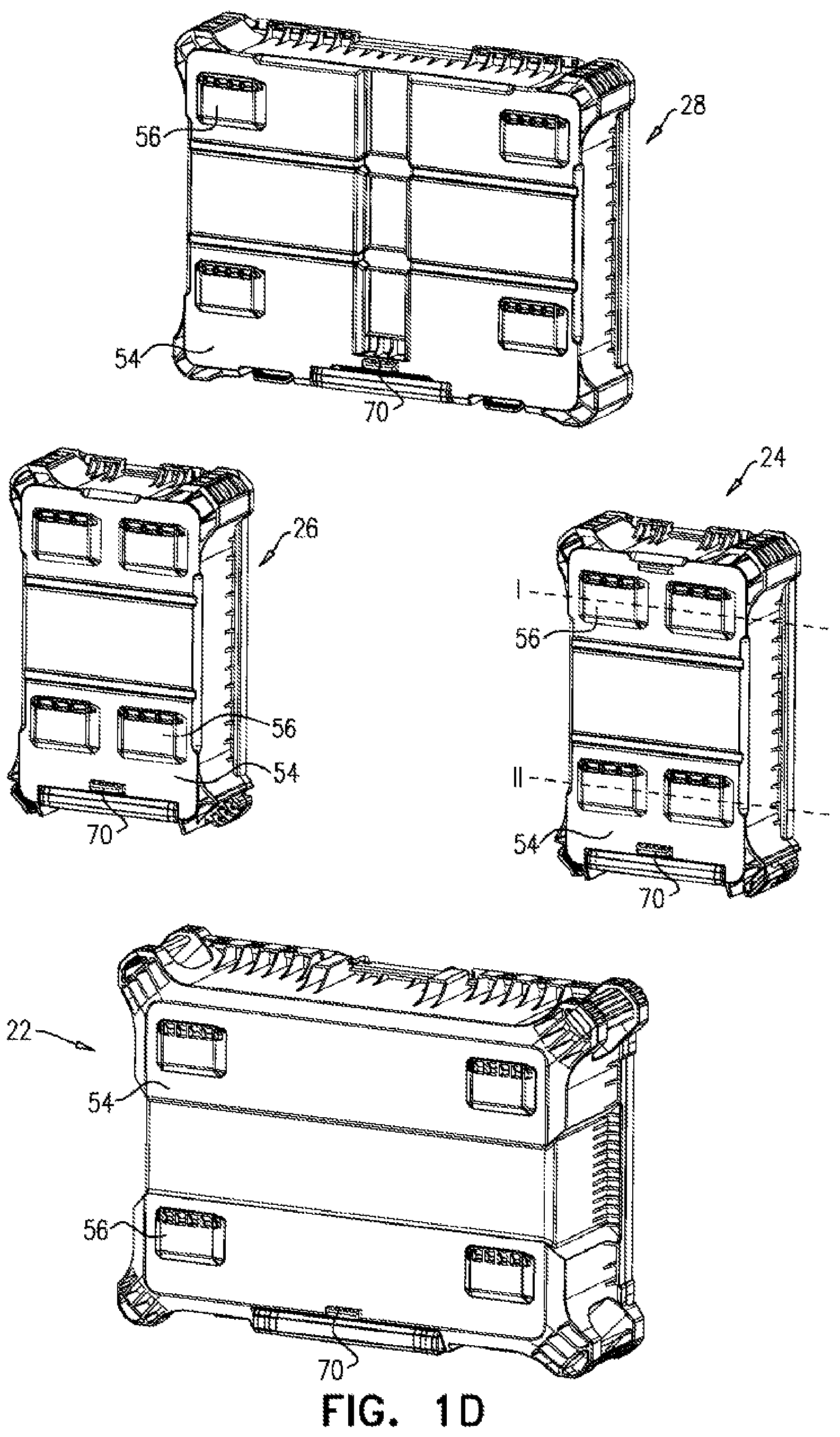 Patent US12338030 Figure 4 – Utility assembly and coupling mechanism