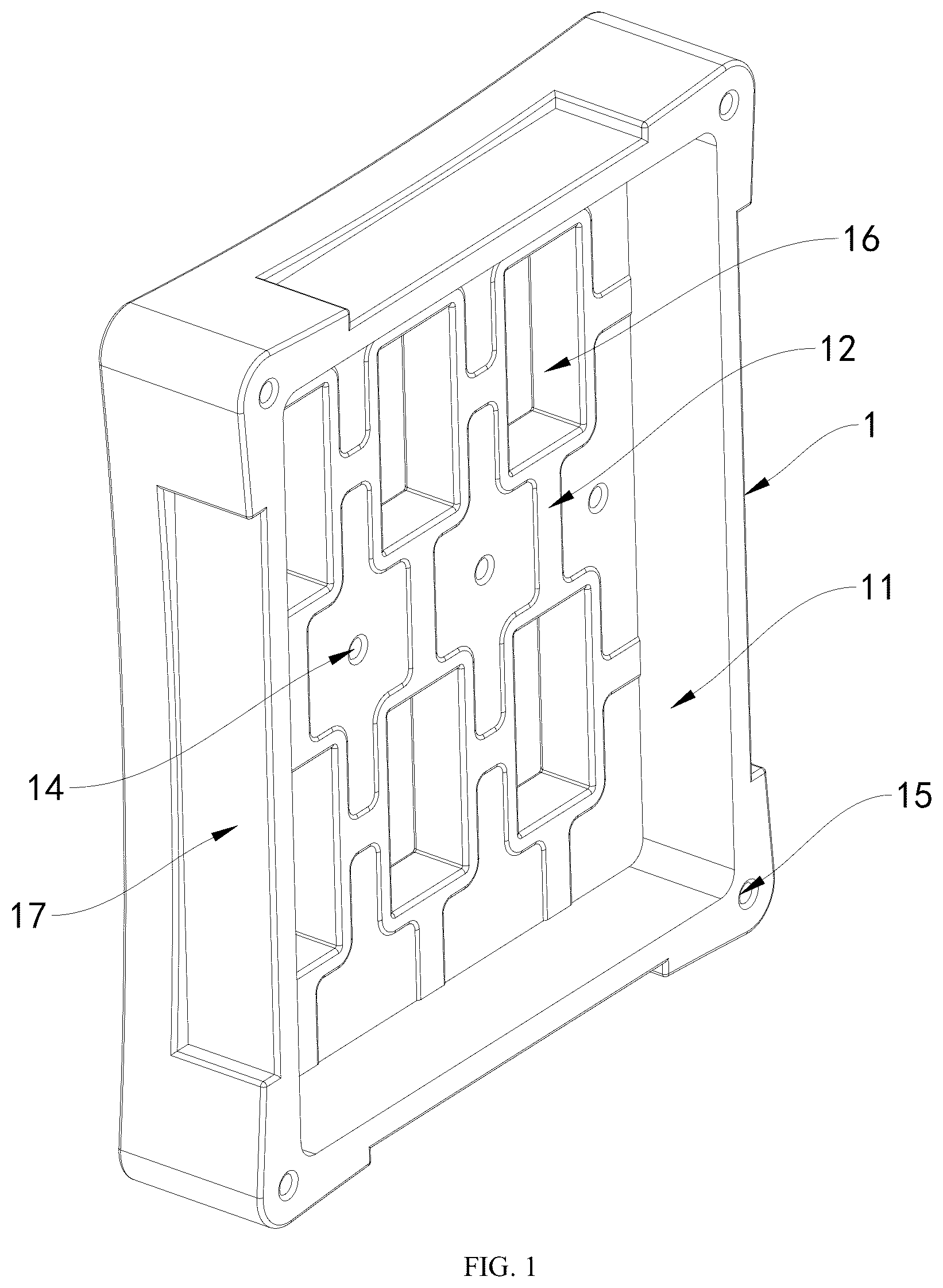 Patent US12338052 — Double-layer cushioning structure and a preparation process thereof — Figure 1