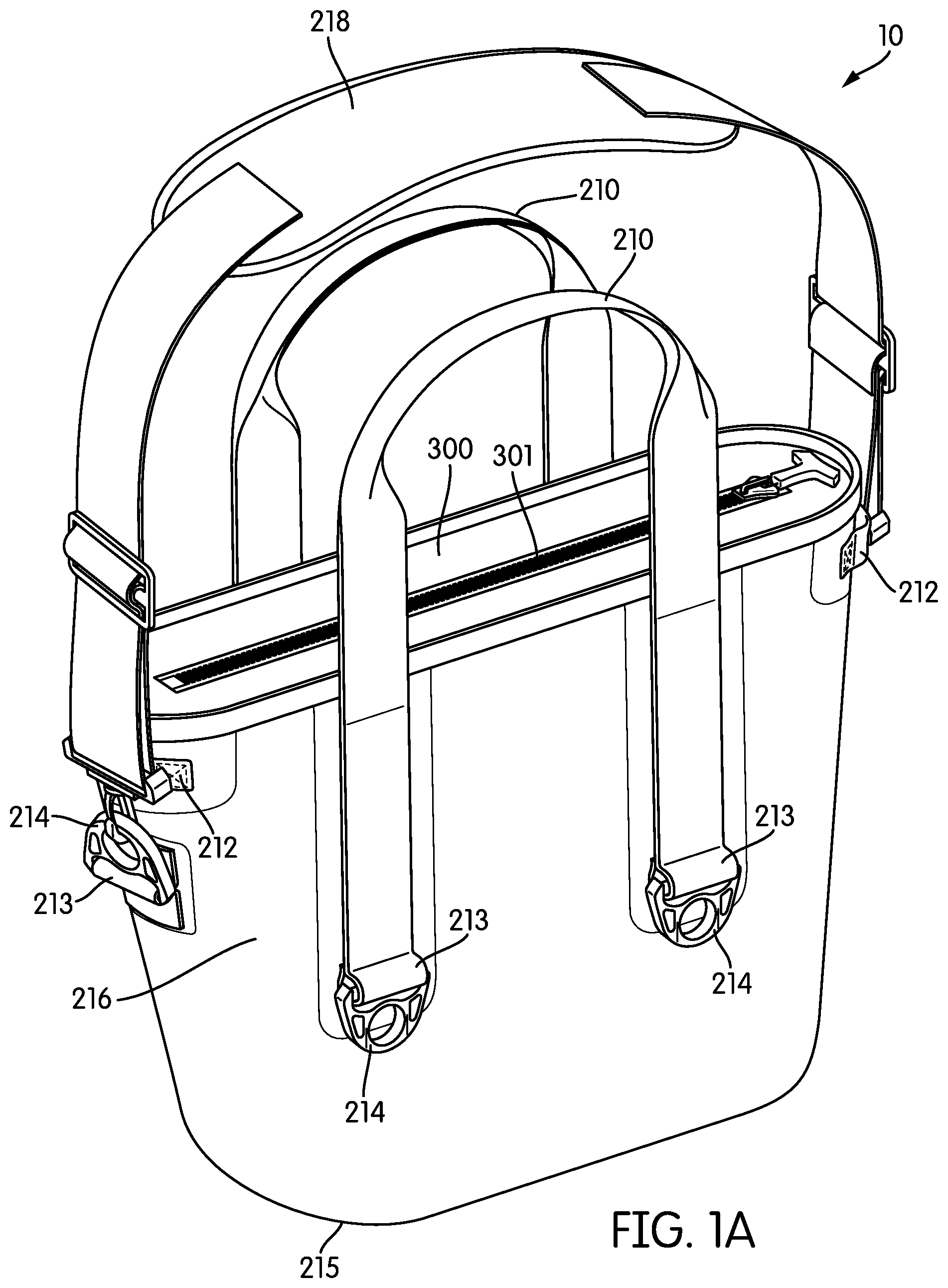 Patent US12338056 — Insulating device — Figure 1