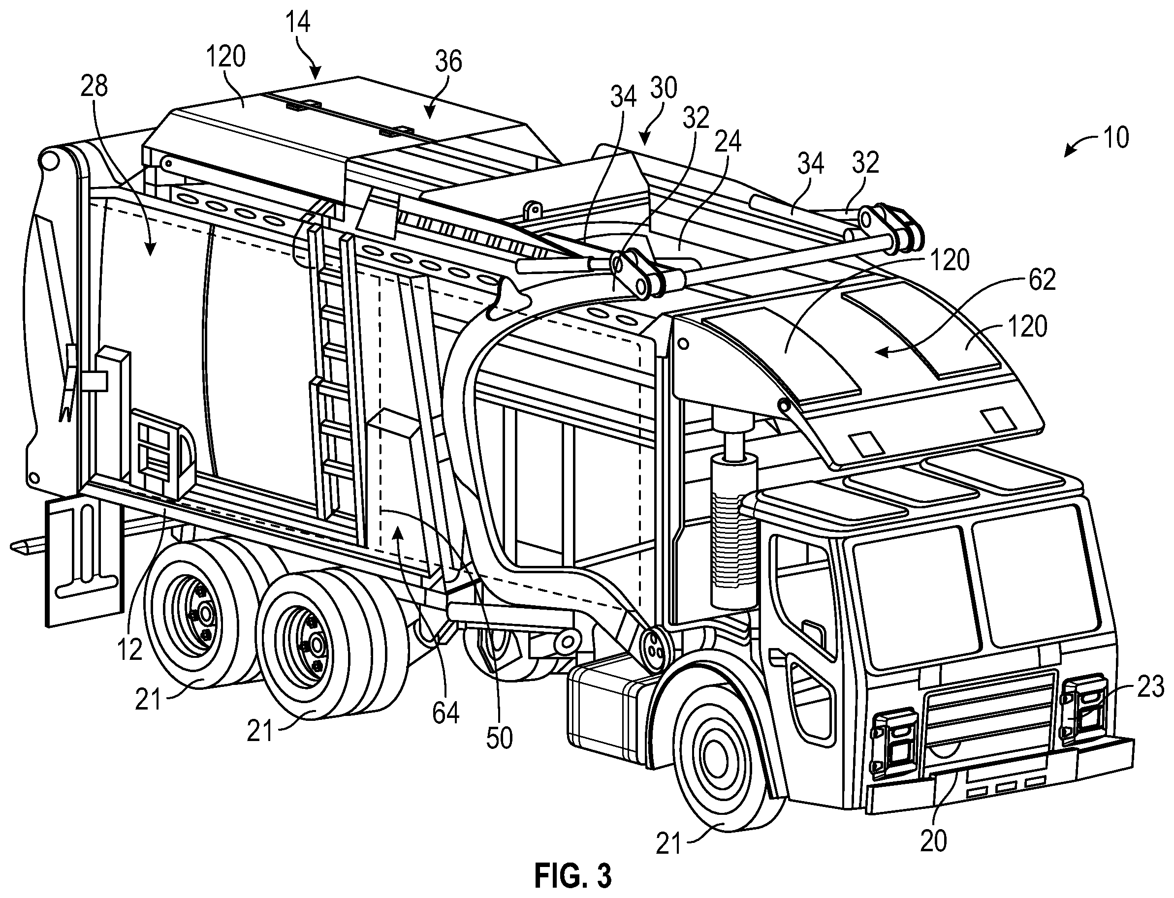 Patent US12338067 Figure 3 – System and method for electronic power take-off controls