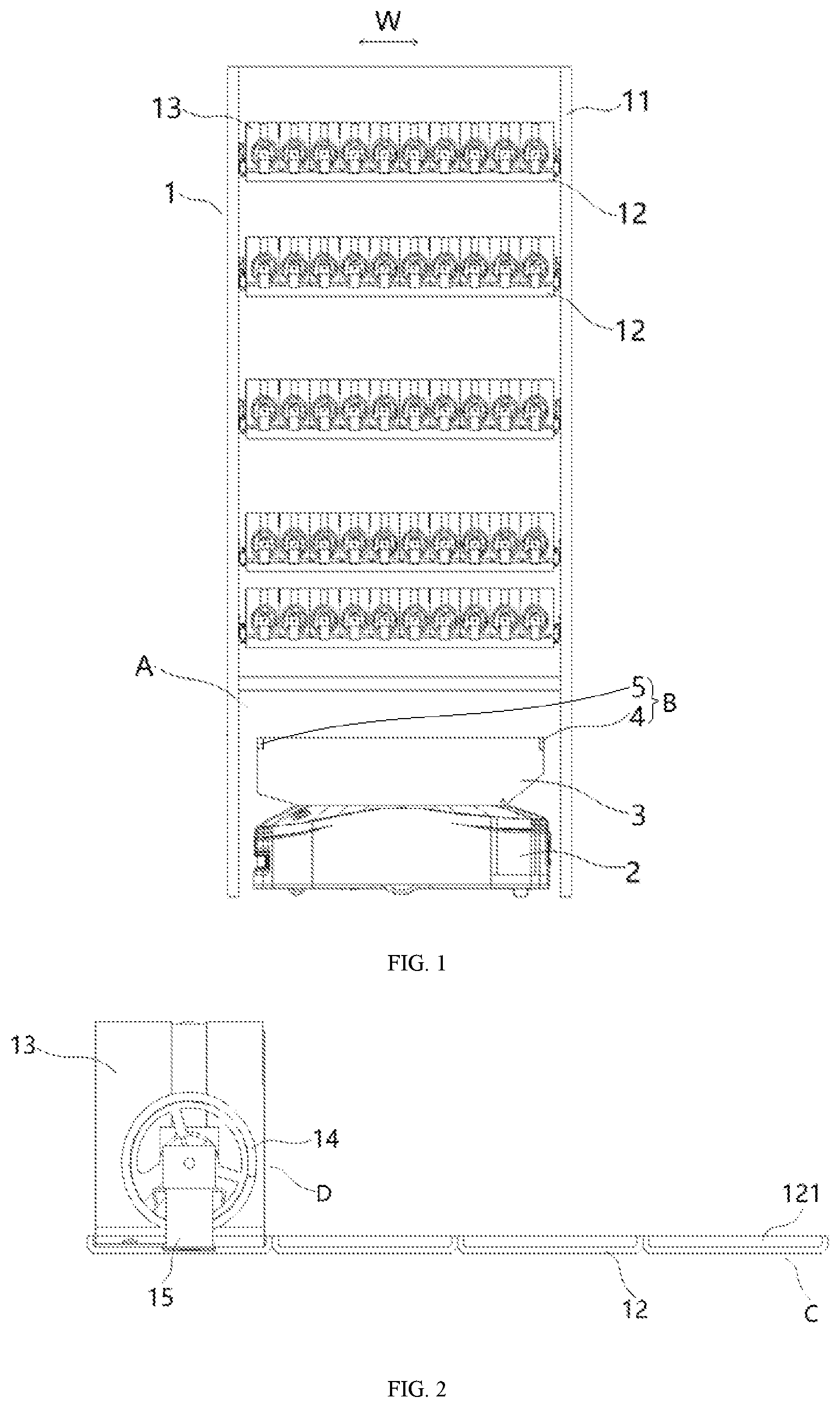 Patent US12338073 — Object sorting system and sorting method — Figure 1