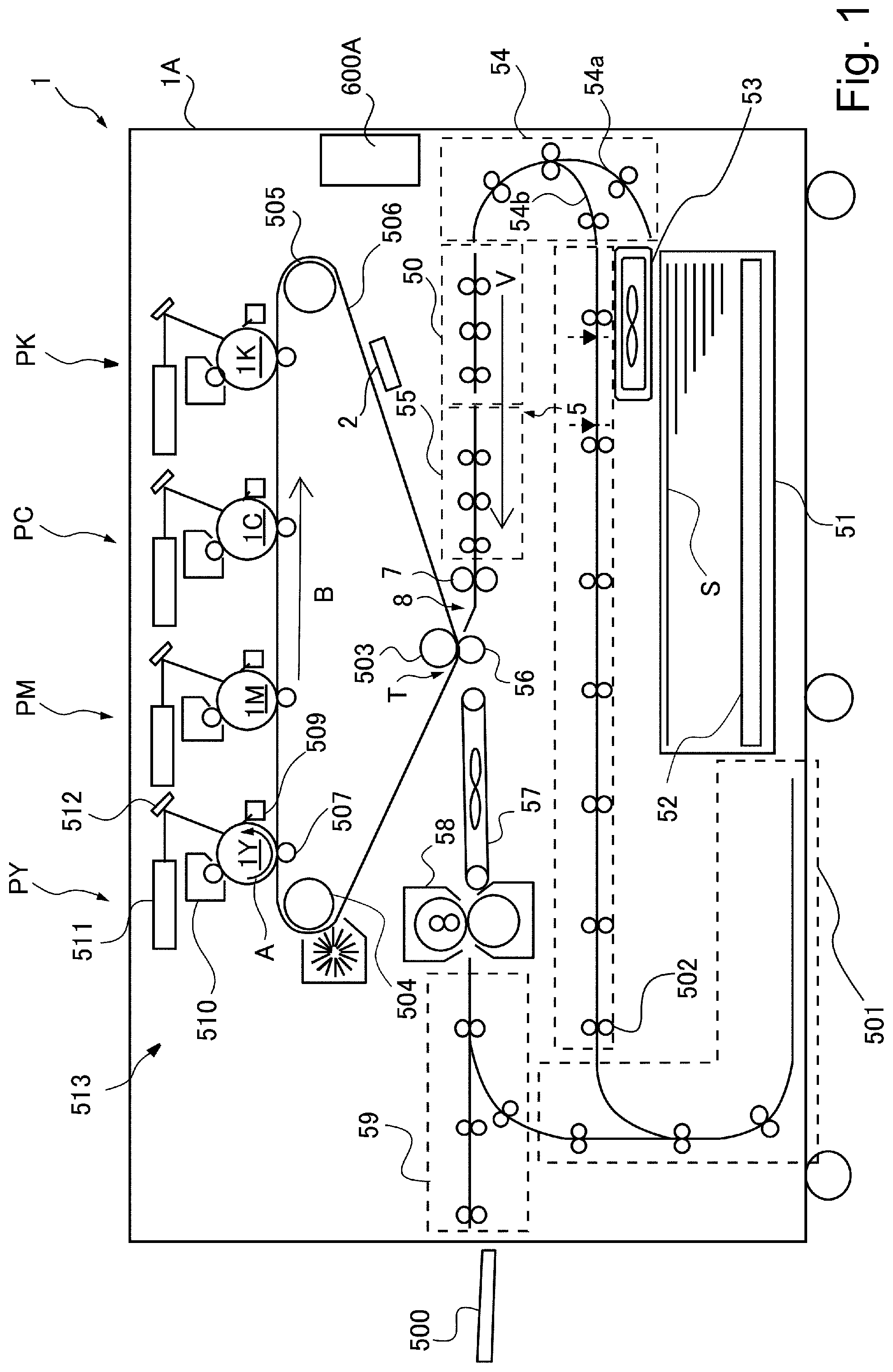 Patent US12338099 — Sheet feeding device and image forming apparatus — Figure 1