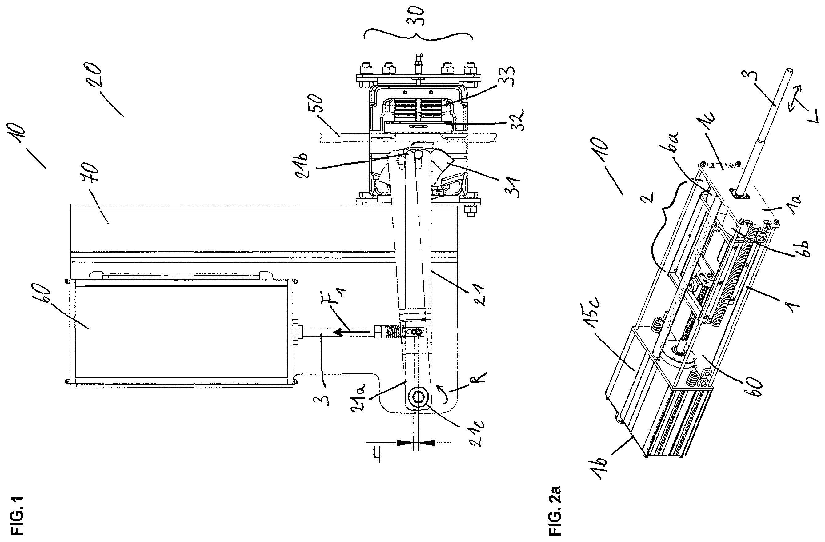 Patent US12338102 Figure 1 – Safety gear for an elevator system