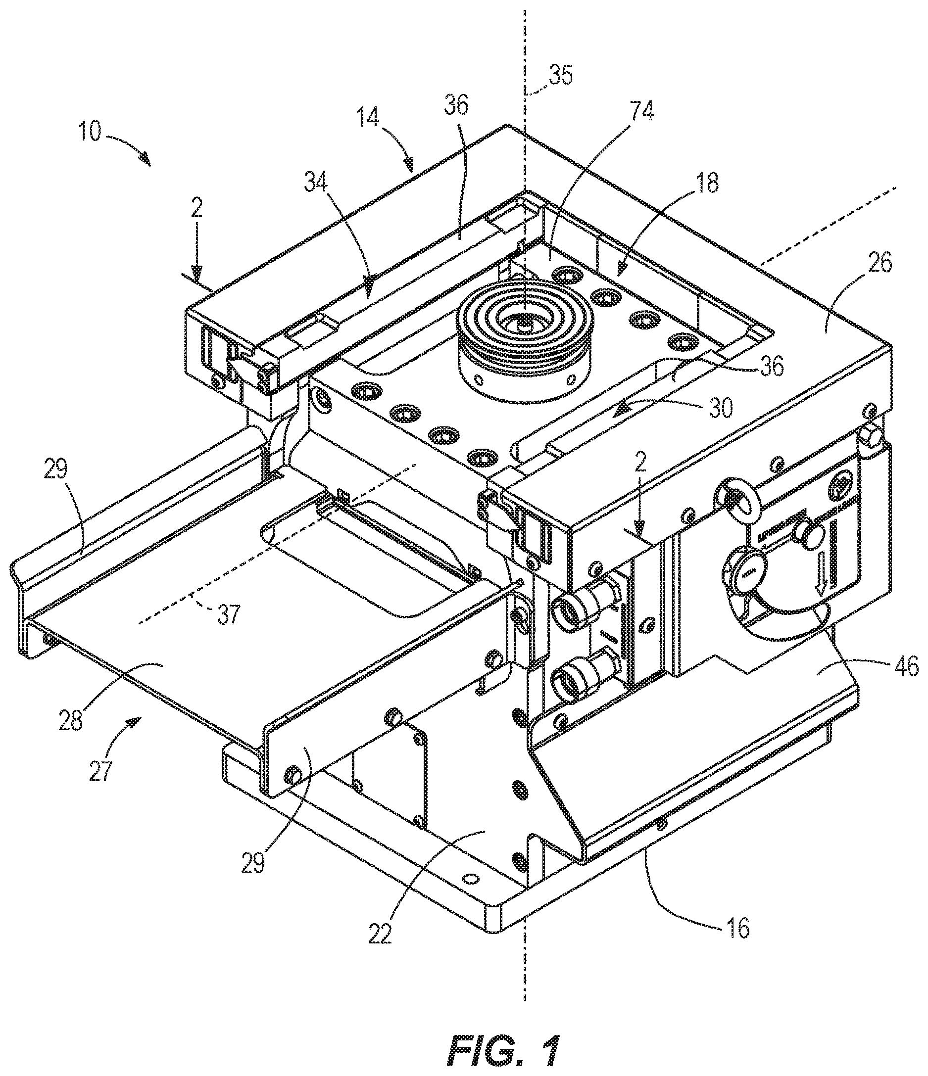 Patent US12338108 — Self-locking jack — Figure 1