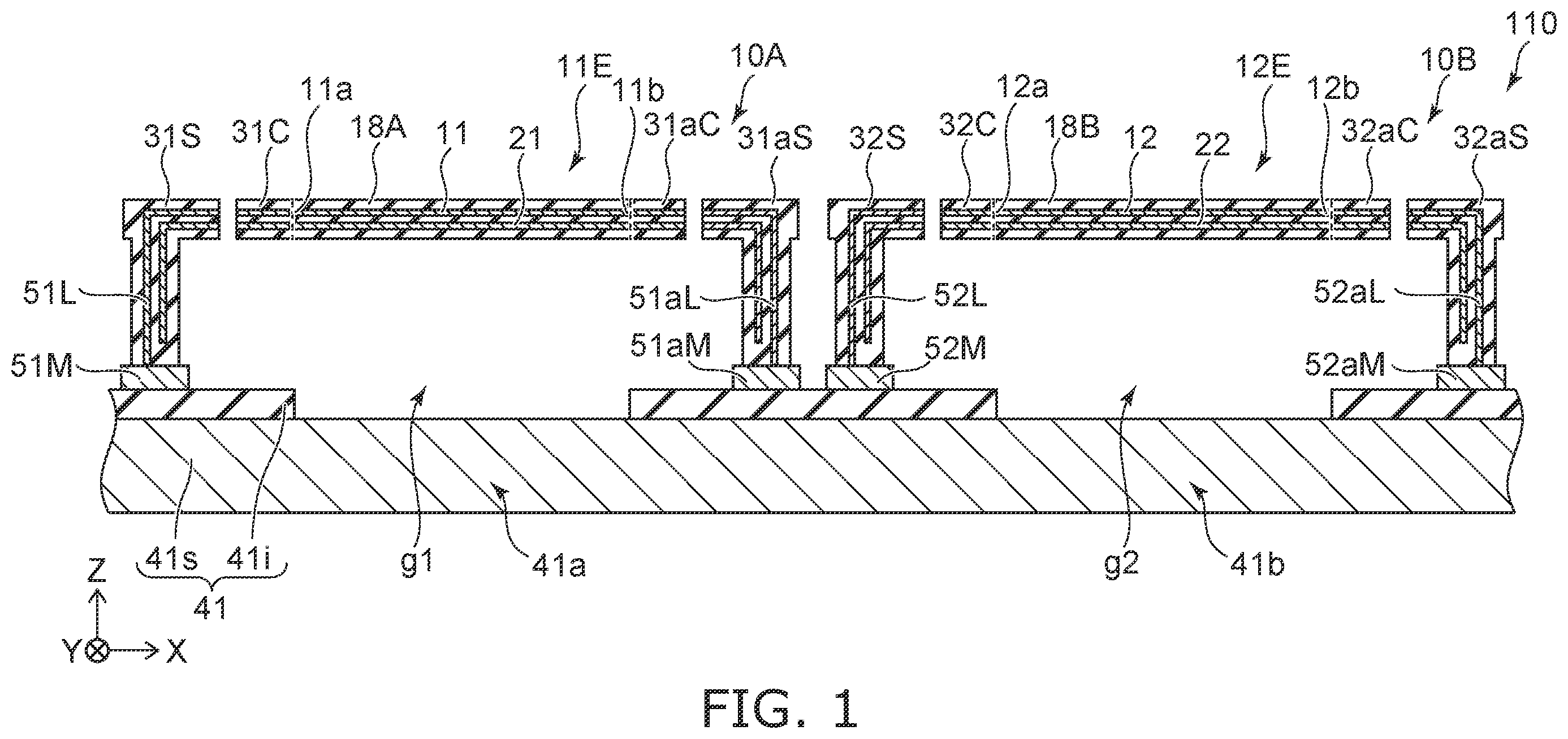 Patent US12338120 Figure 1 – Sensor