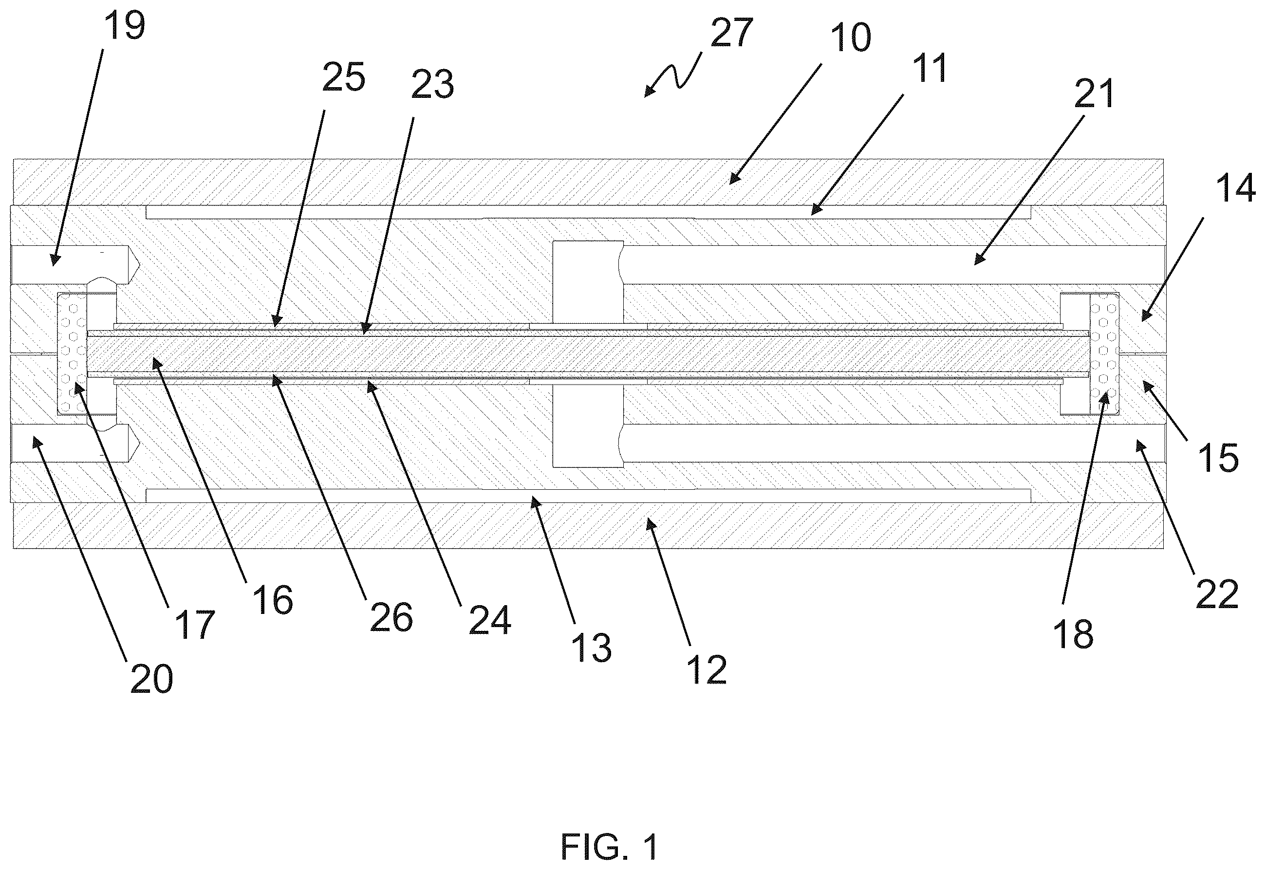Patent US12338122 — Low frequency ozone generator — Figure 1