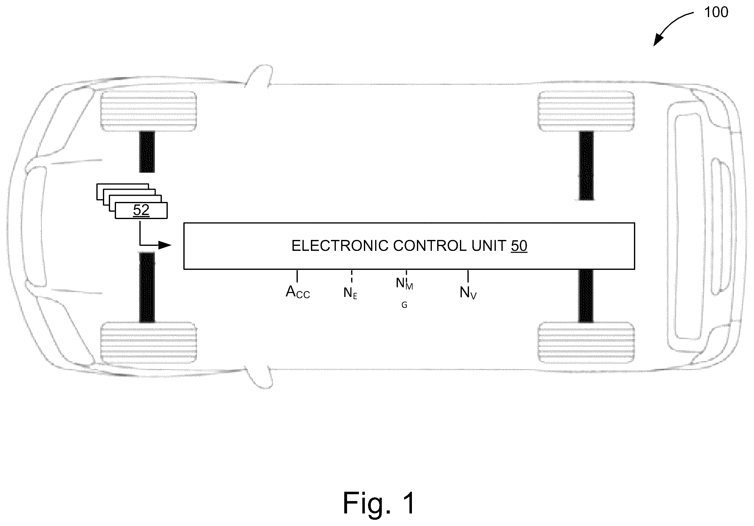 Patent US12338138 — Water purifier and supply in a vehicle — Figure 1