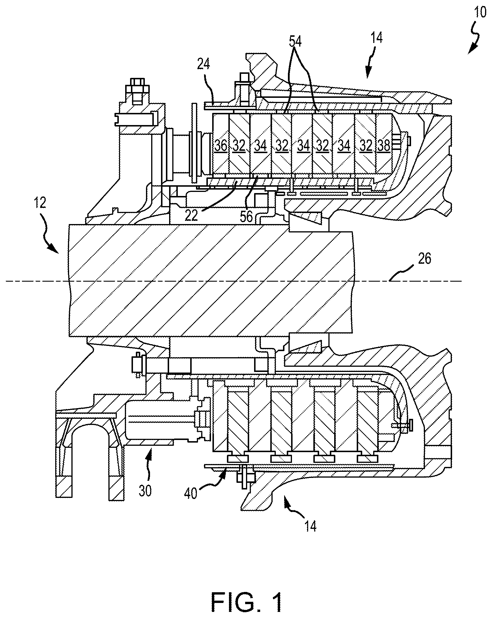 Patent US12338186 — In-situ silicon oxycarbide formation in carbon-carbon composites — Figure 1