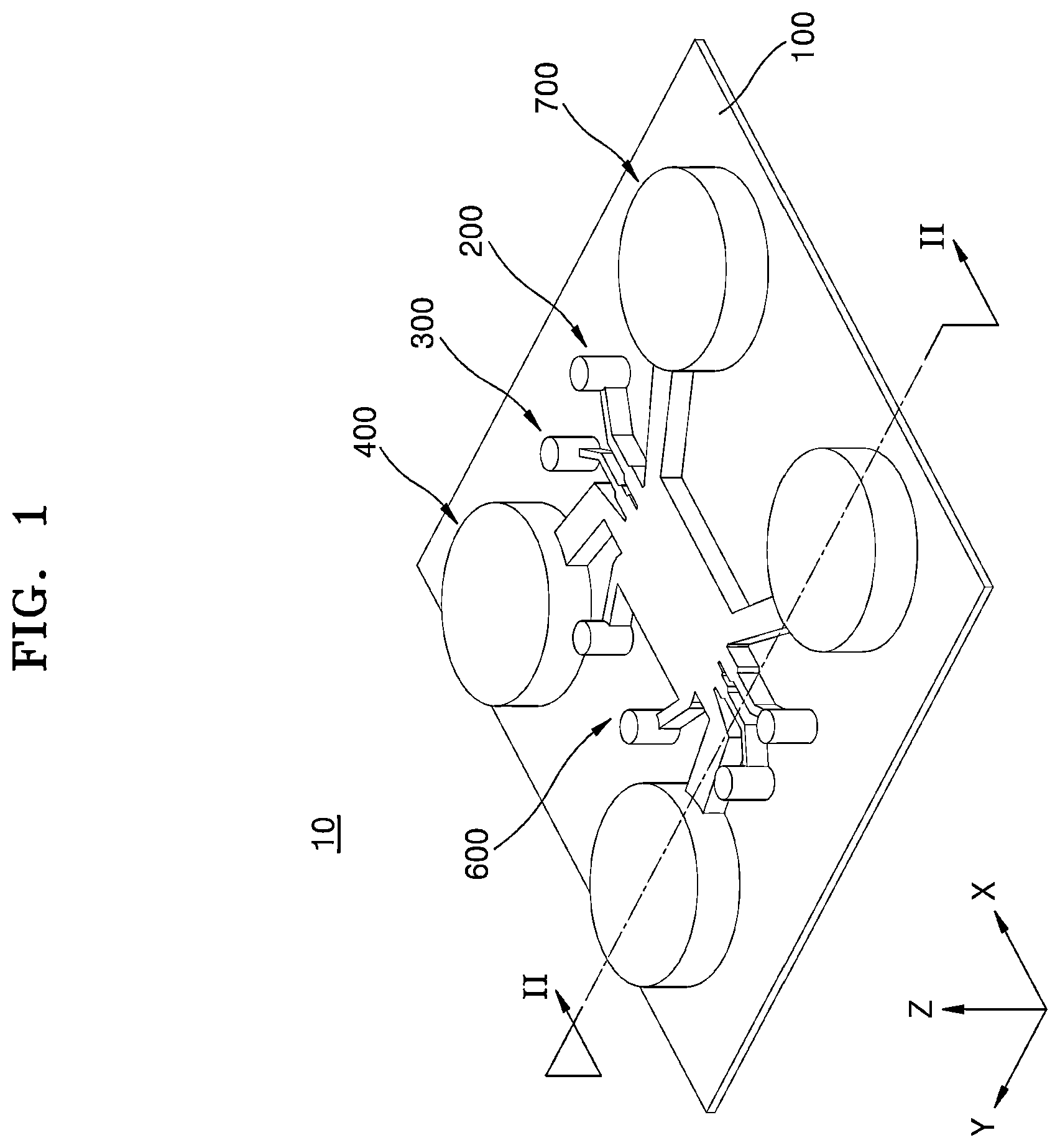 Patent US12338422 — Three-dimensional biomimetic chip for simulating endometrium, and endometrium simulating method using same — Figure 1
