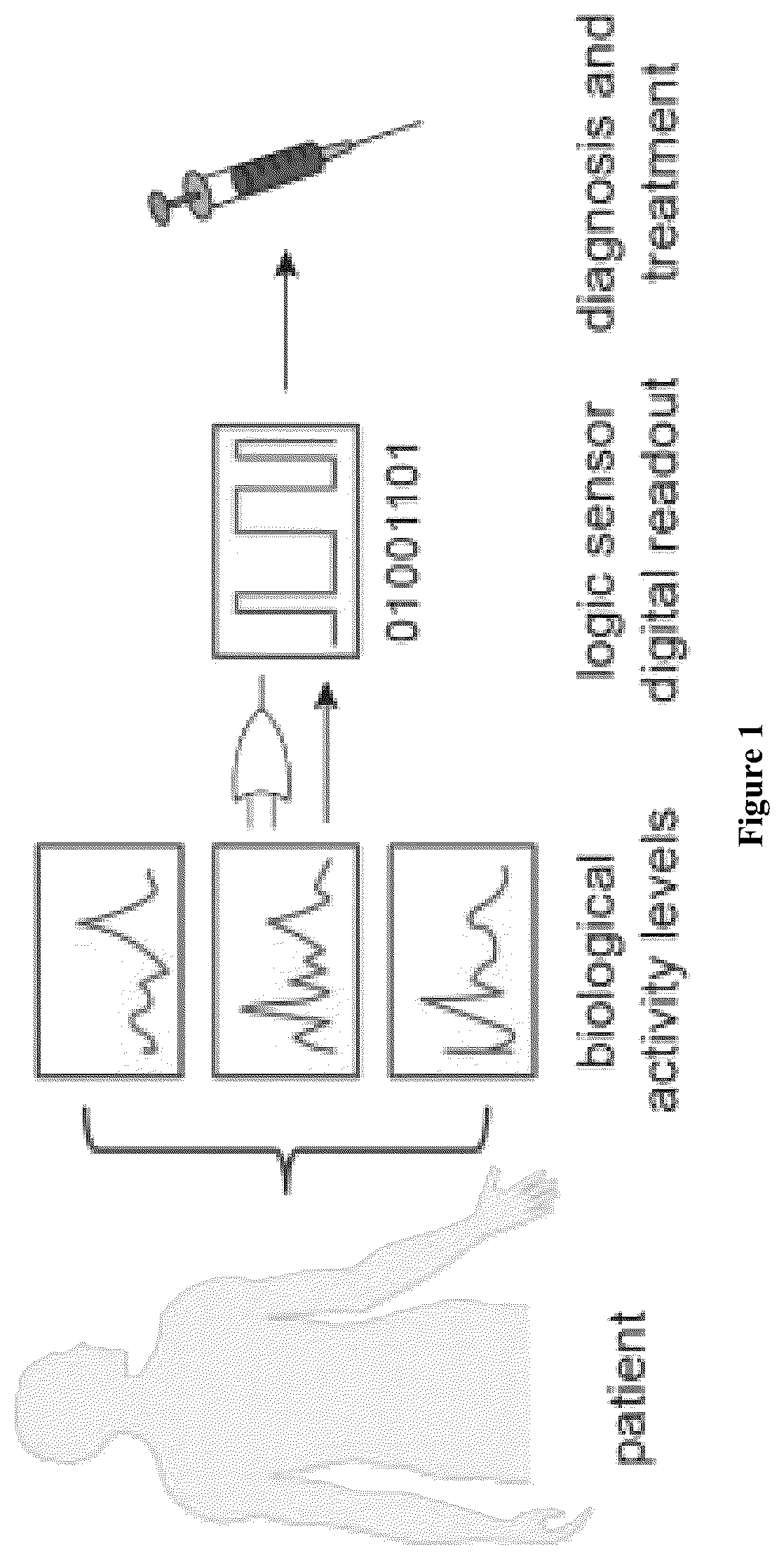 Patent US12338483 — Compositions and methods for logic-gated profiling of biologic activity — Figure 1