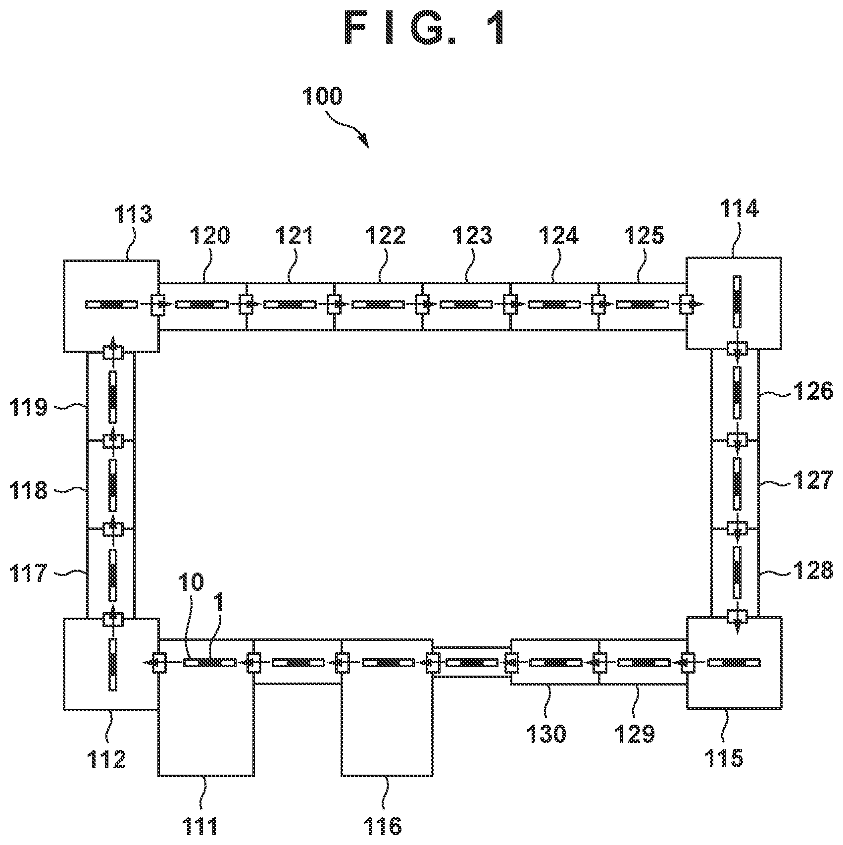 Patent US12338526 — Deposition apparatus — Figure 1