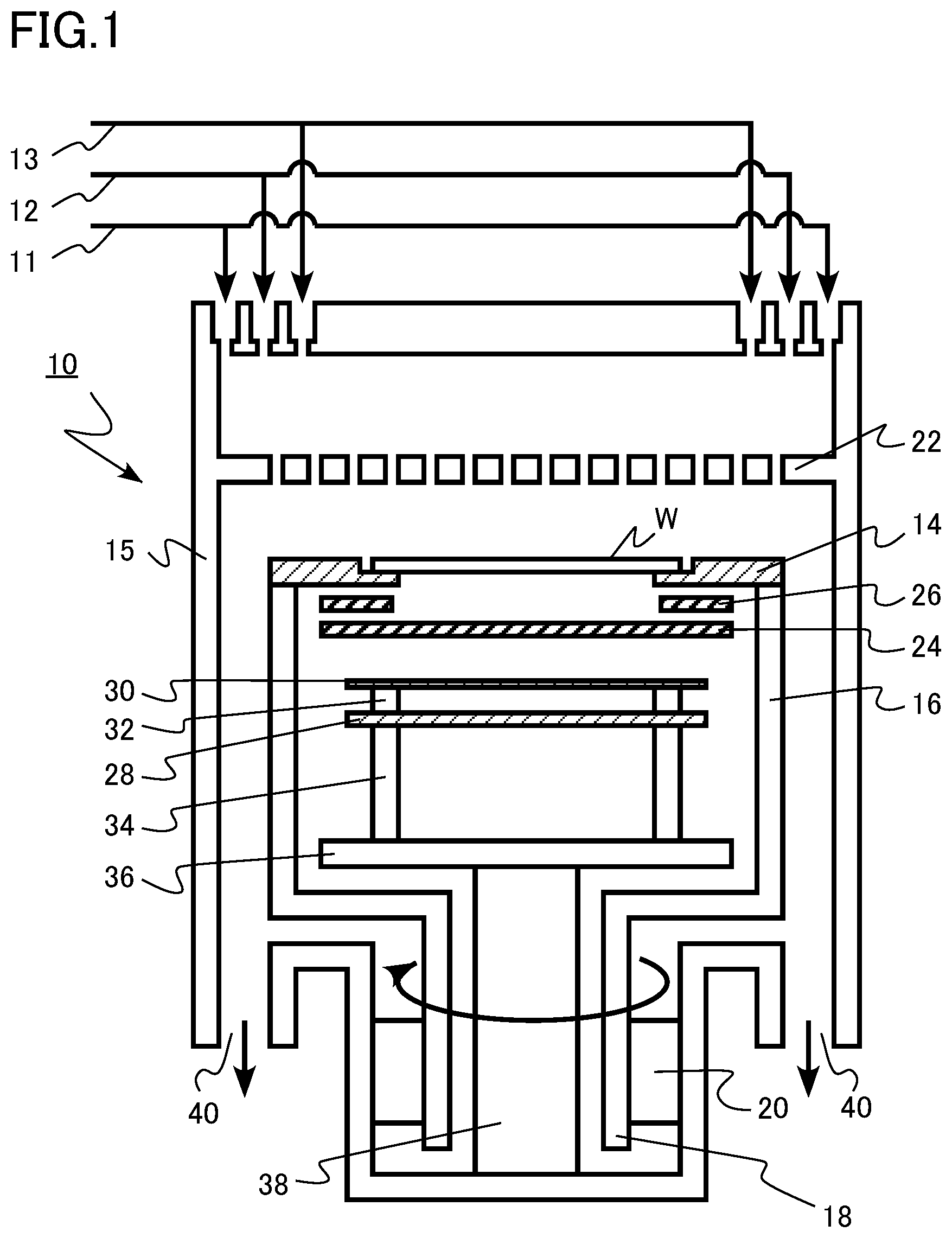 Patent US12338543 Figure 1 – Vapor phase growth method using reflector with changeable pattern