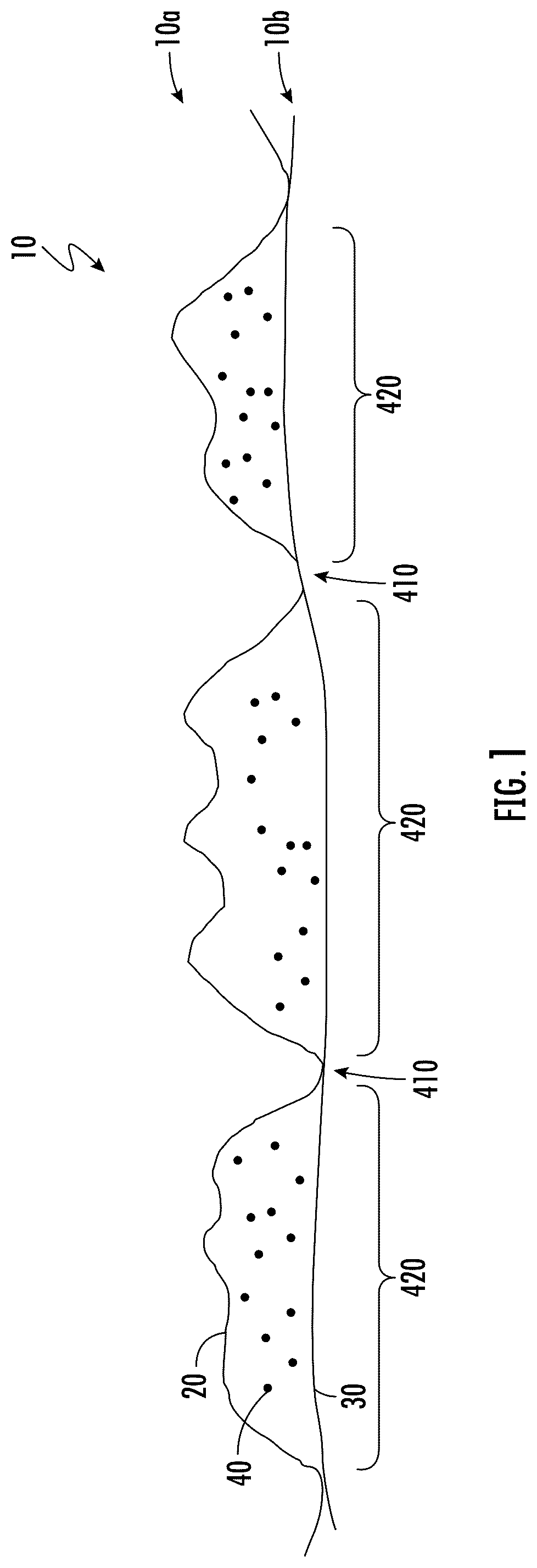 Patent US12338559 — Fire resistant double-knit fabric — Figure 1