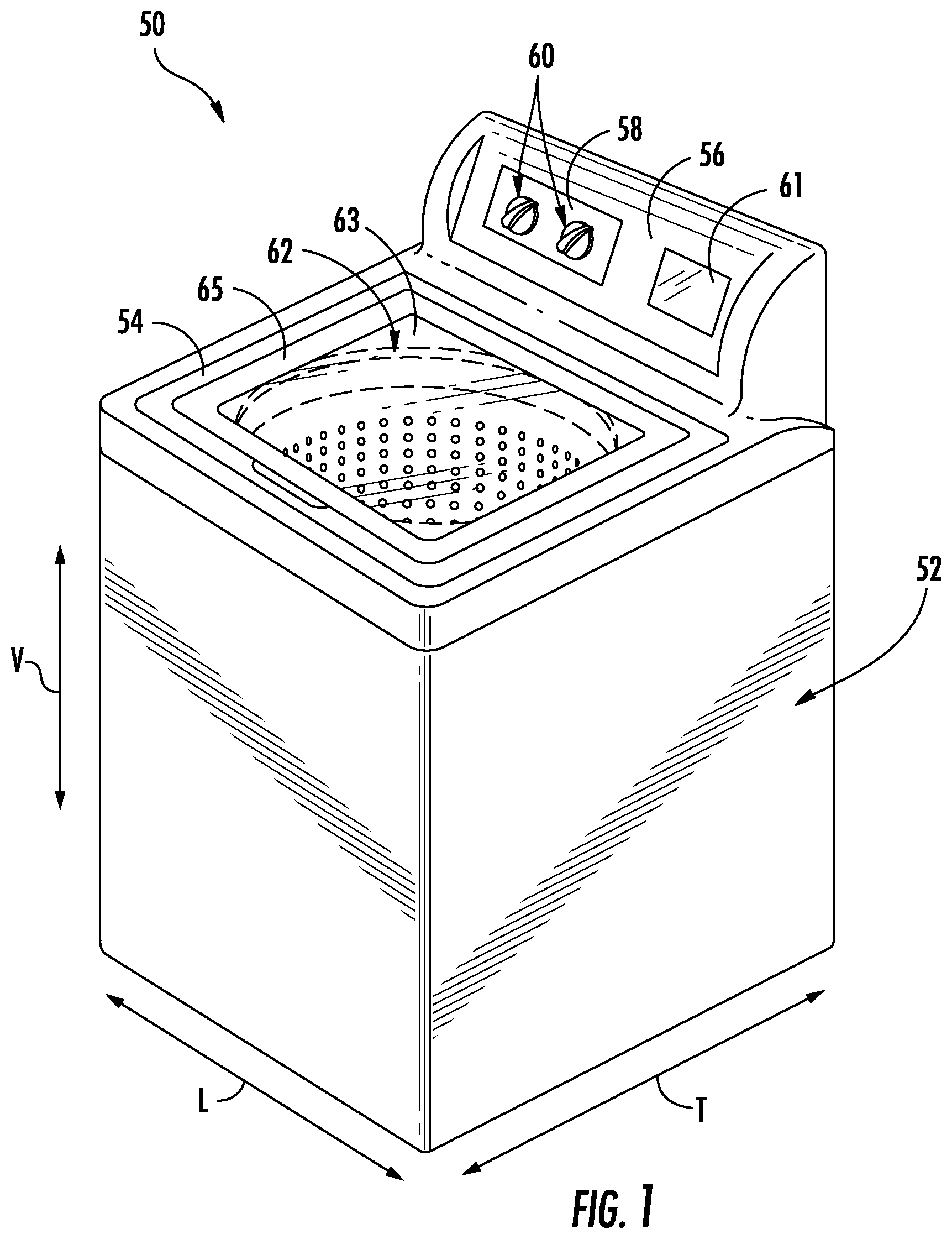Patent US12338567 — Additive accessory for an agitator post in a washing machine appliance — Figure 1