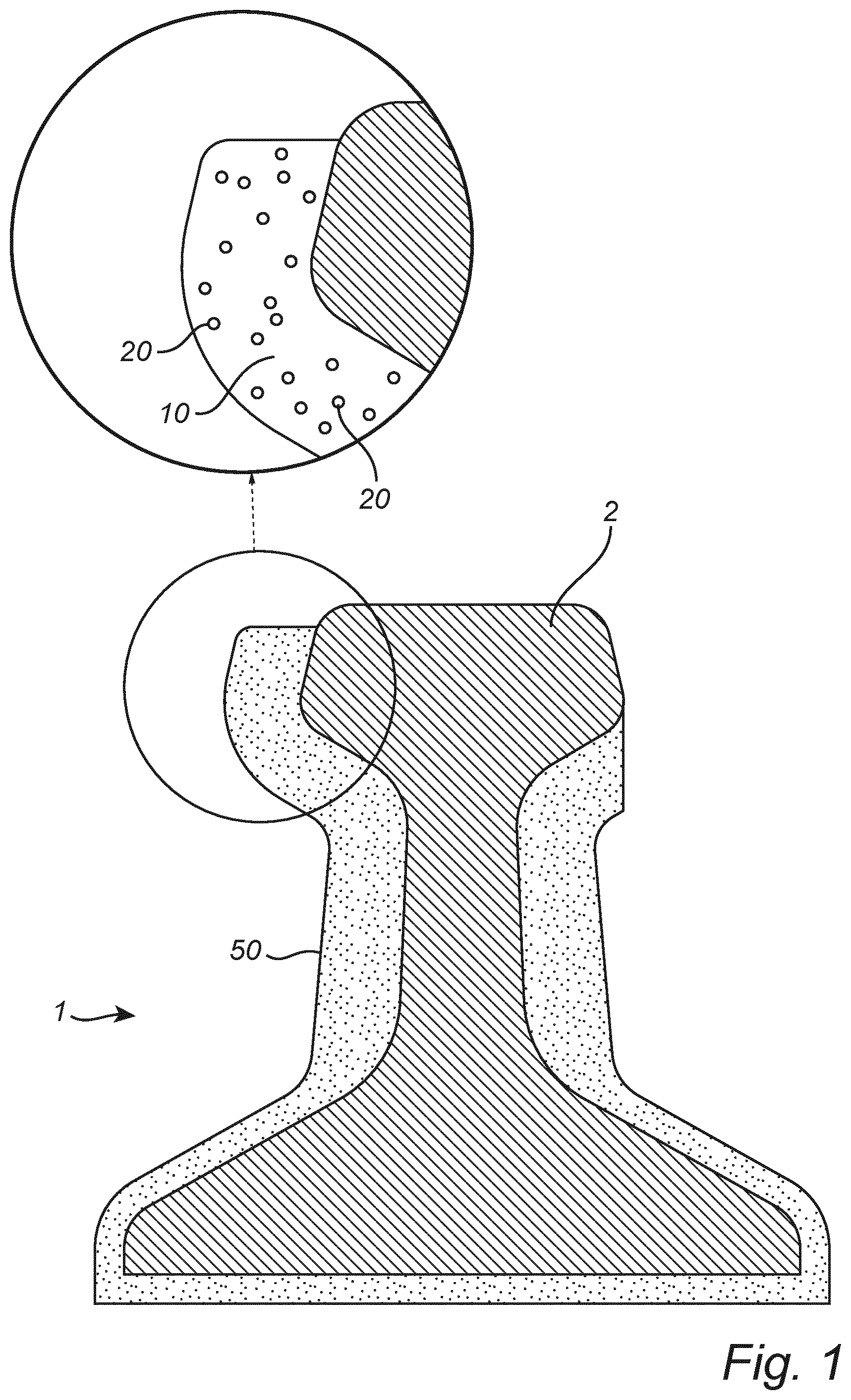 Patent US12338581 — Noise damper and a method for producing a noise damper — Figure 1