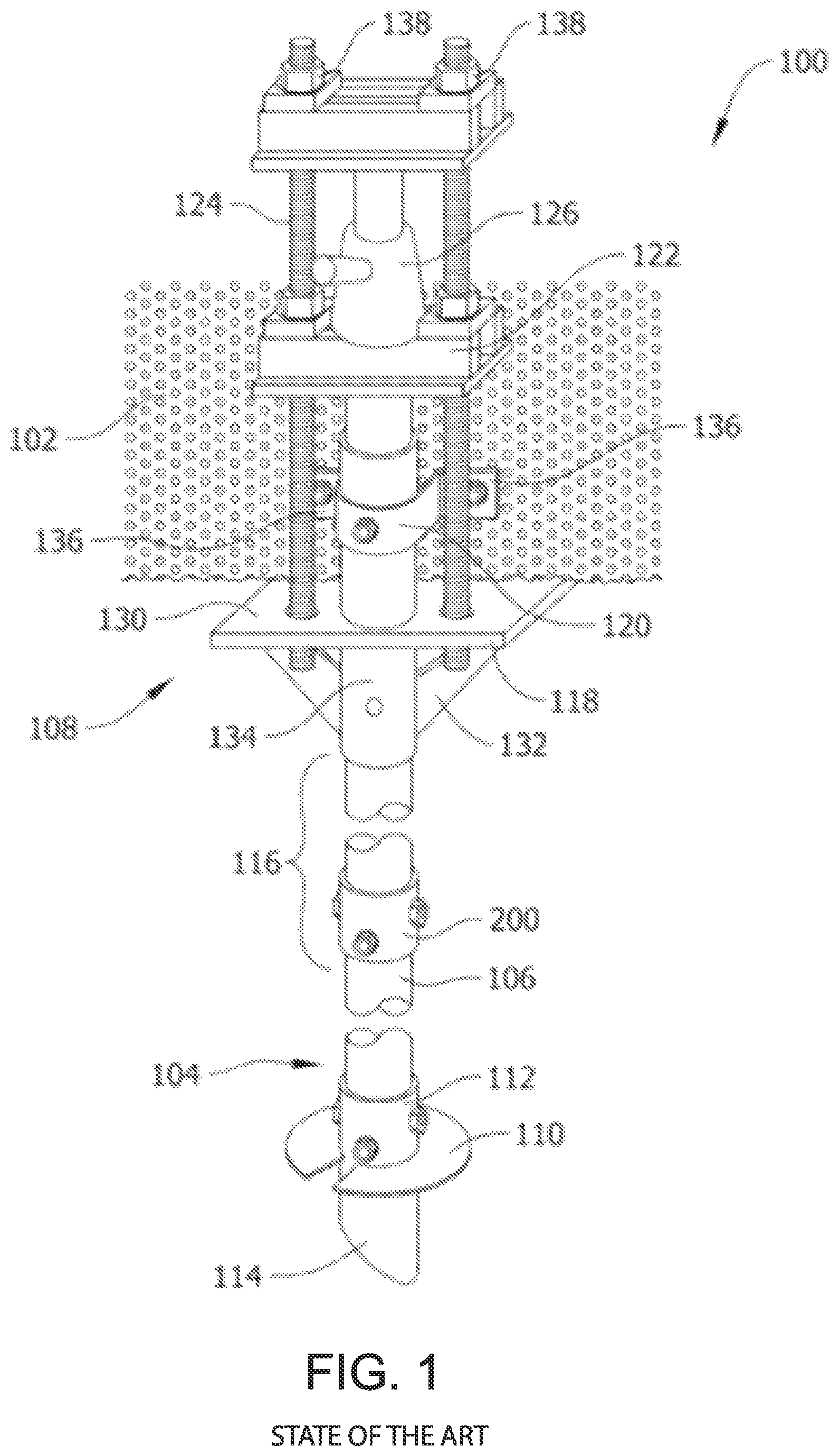 Patent US12338598 — Modular helical pier foundation support systems, assemblies and methods with snap-lock couplings — Figure 1