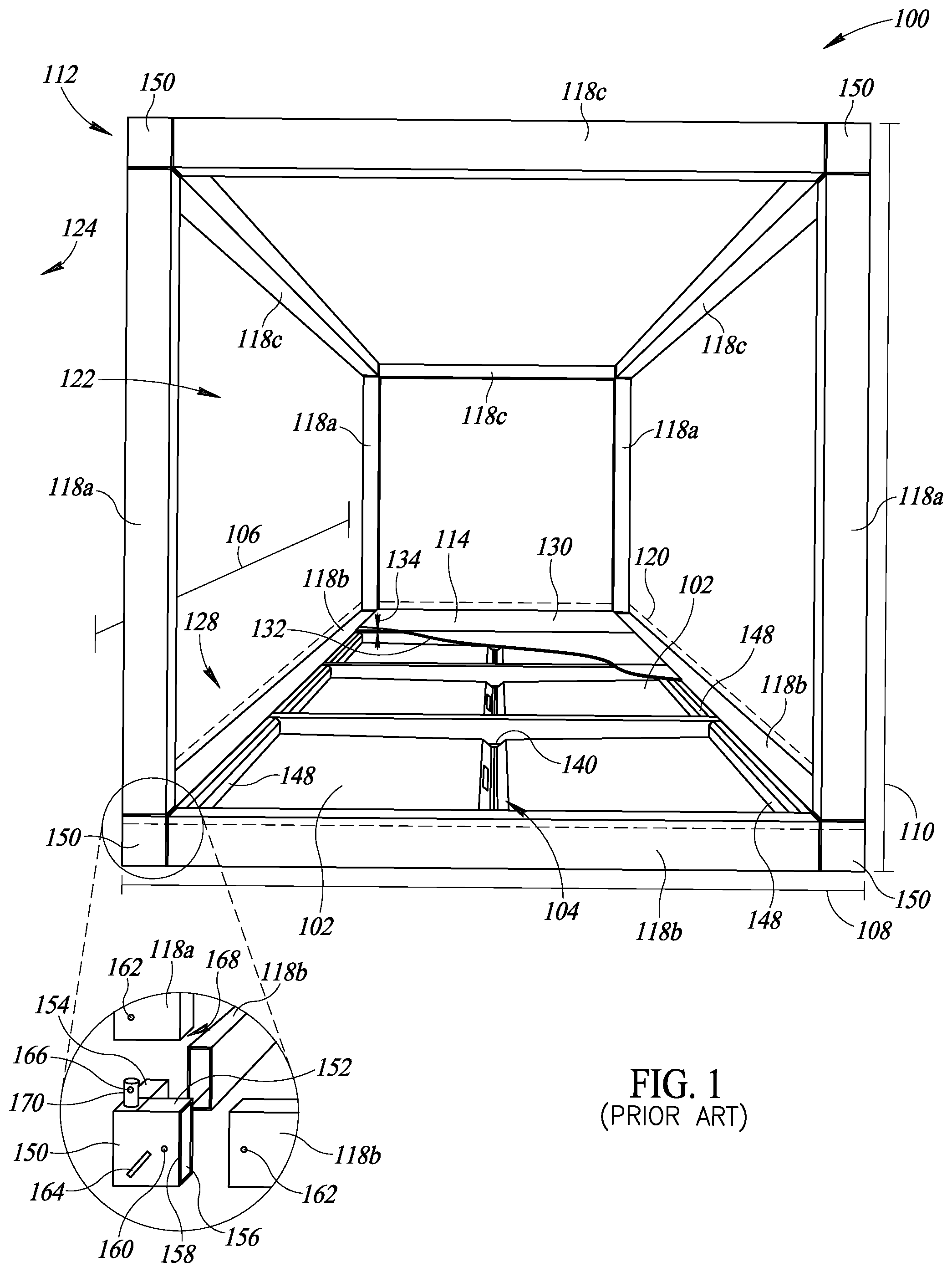 Patent US12338617 Figure 1 – Resilient connector and methods of use of same