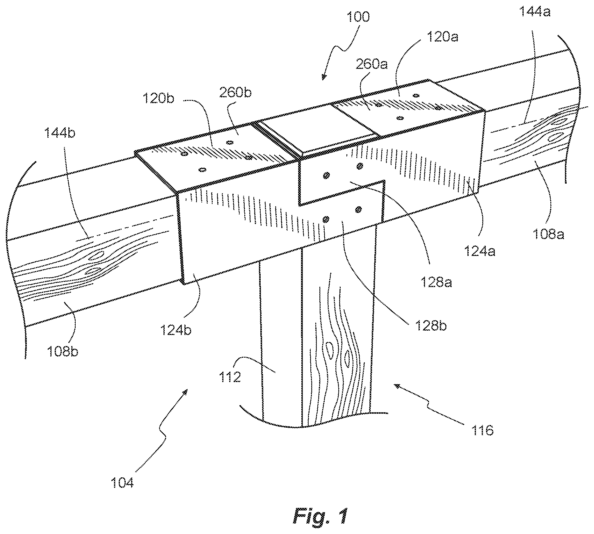 Patent US12338618 — Outdoor framing module — Figure 1