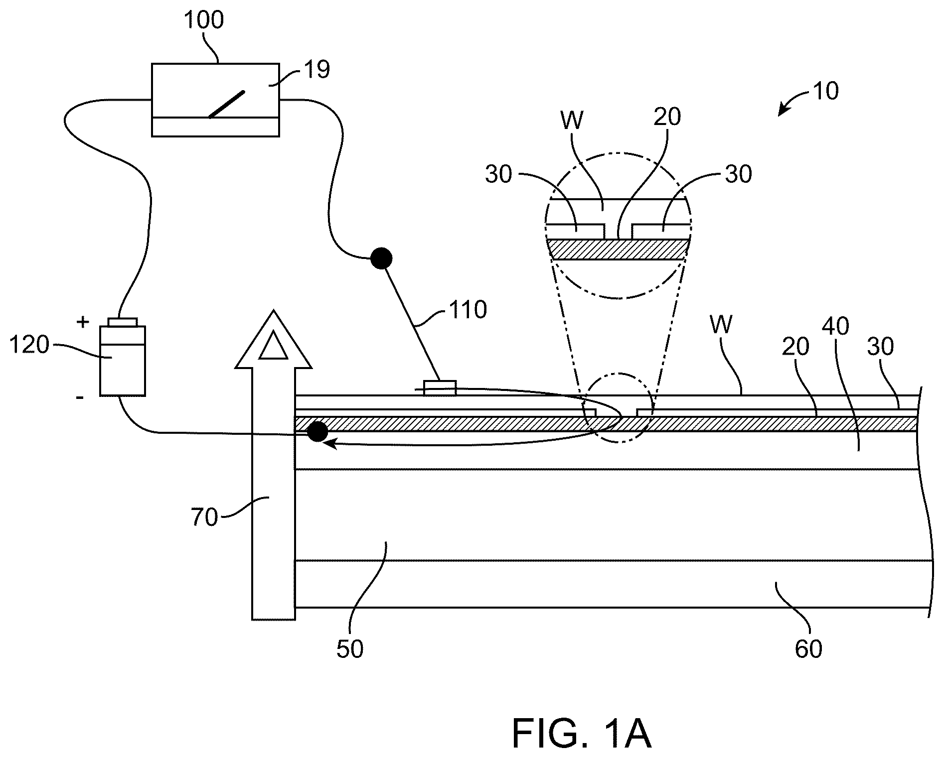 Patent US12338629 — Roofing systems with pre-attached conductive layers for electronic leak detection — Figure 1