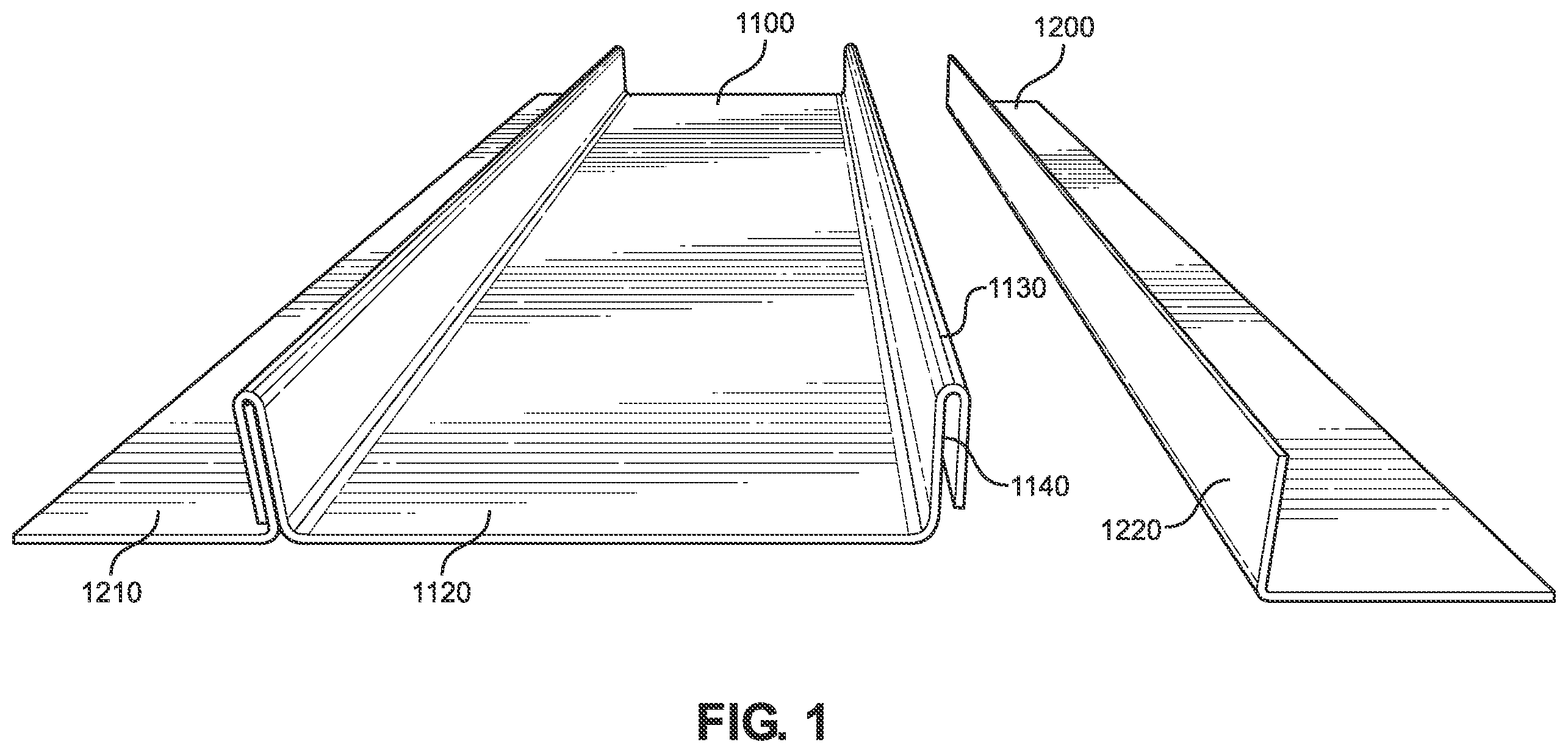 Patent US12338639 — Modular trim assembly — Figure 1