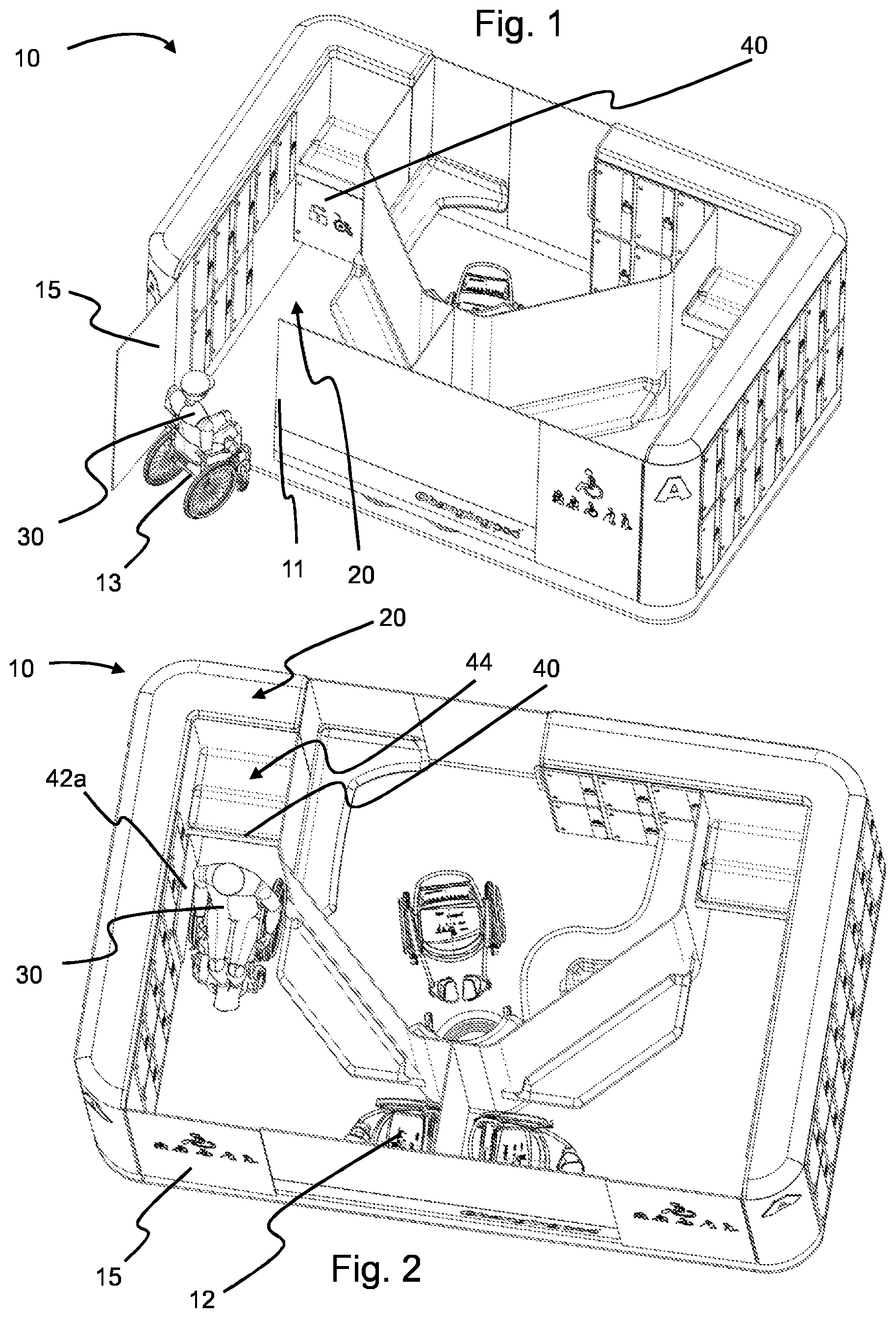 Patent US12338642 — Storage apparatus and associated methods — Figure 1