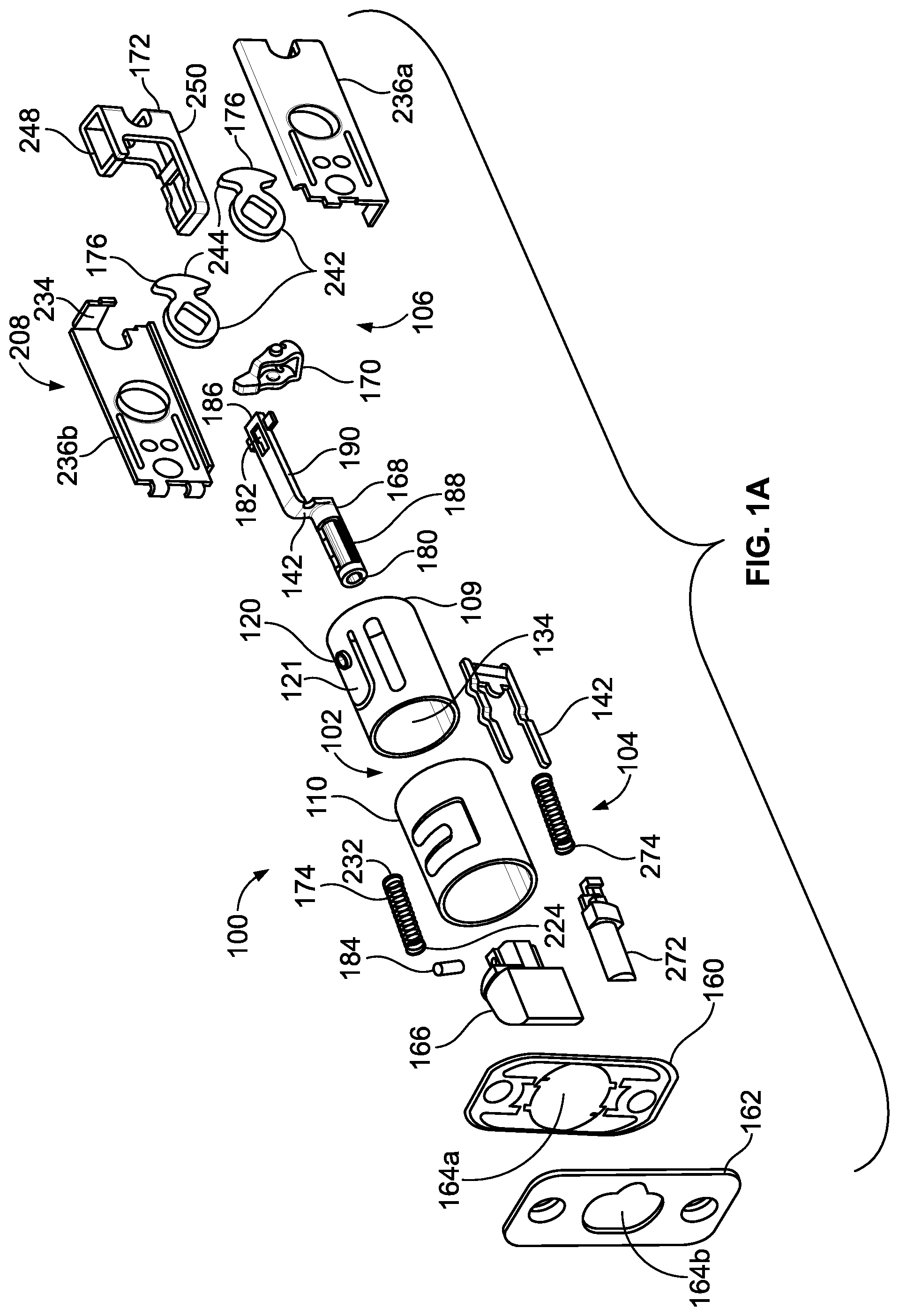 Patent US12338657 — Door latch — Figure 1