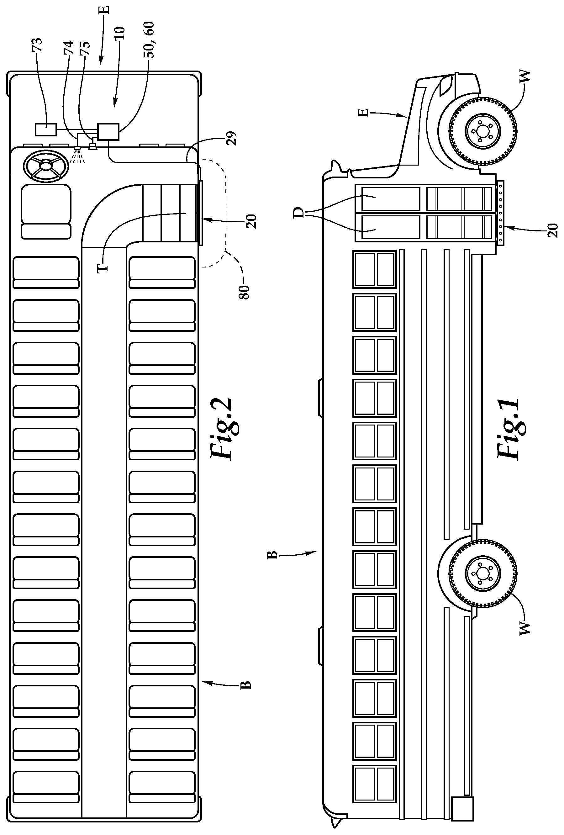 Patent US12338669 — Bus boarding protection system and method — Figure 1