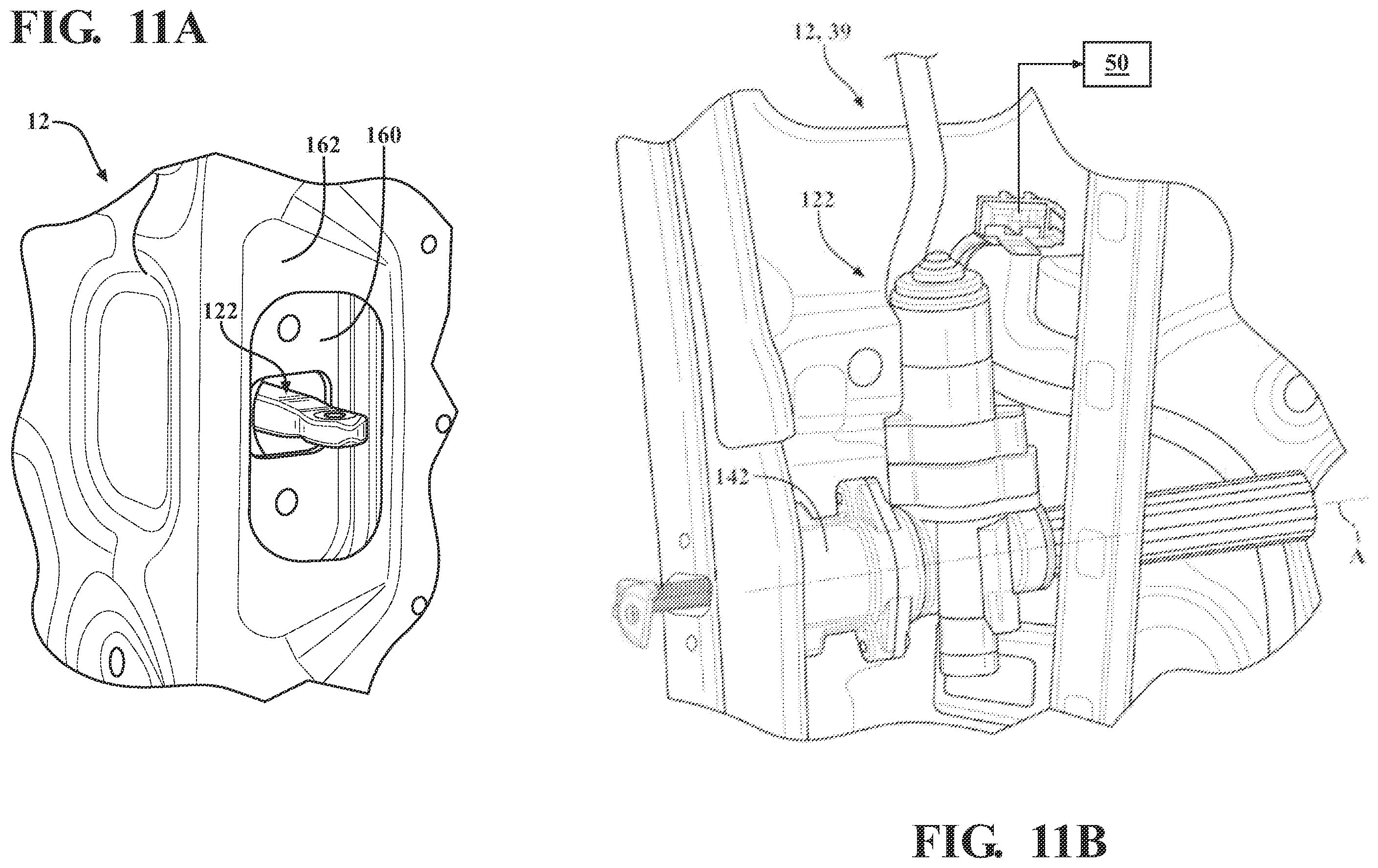 Patent US12338671 Figure 11 – Distributed control system for servo controlled powered door actuator