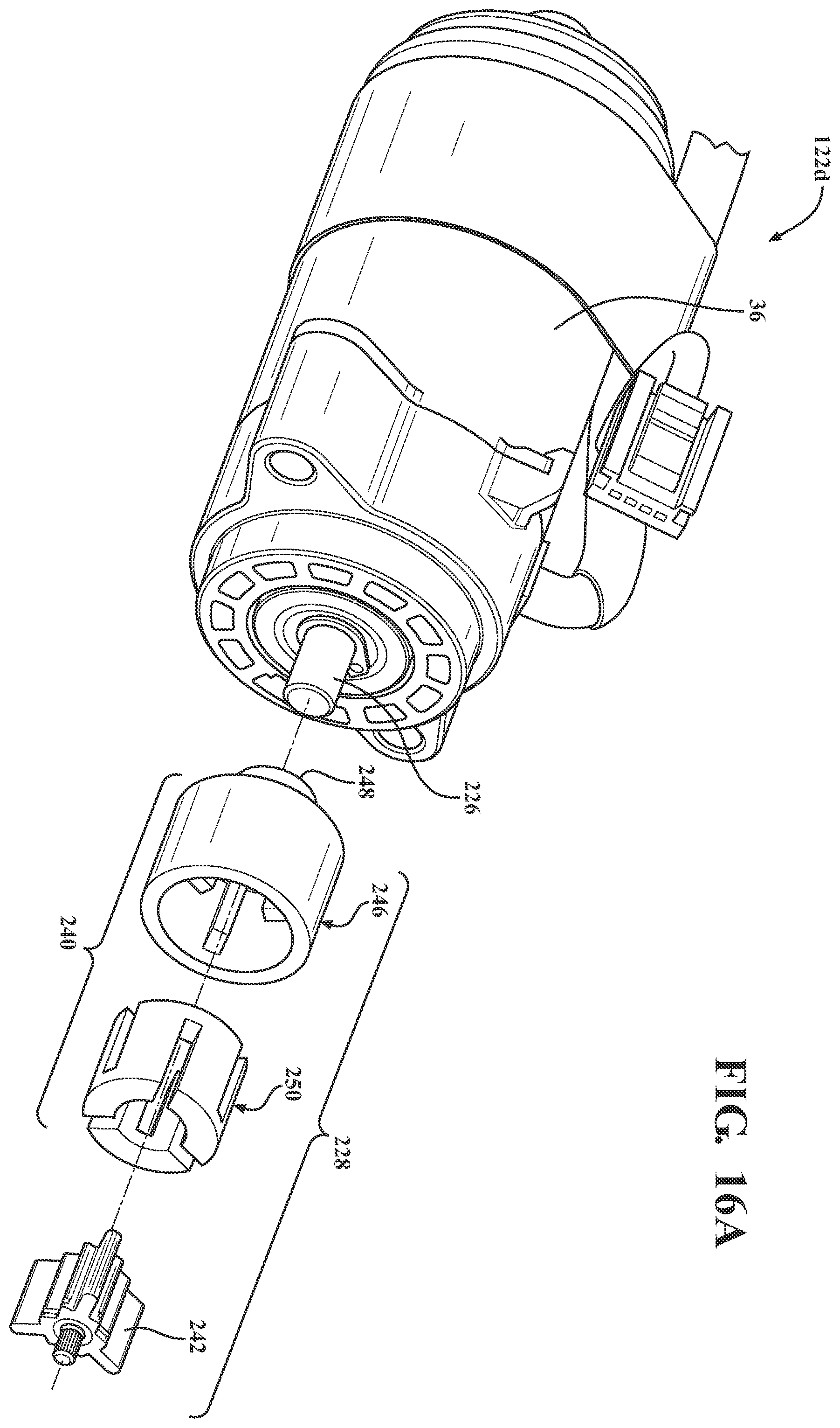 Patent US12338671 Figure 16 – Distributed control system for servo controlled powered door actuator