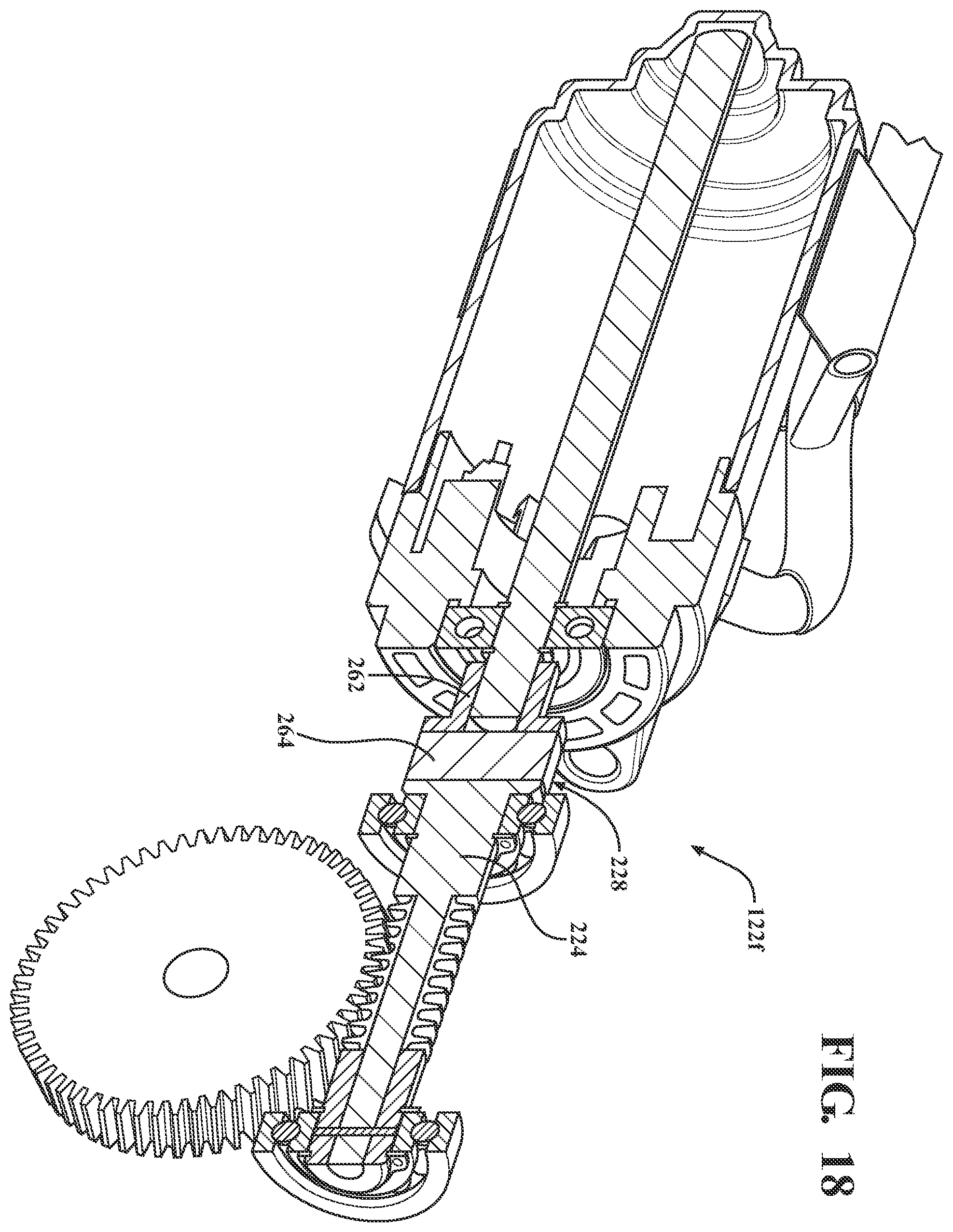 Patent US12338671 Figure 19 – Distributed control system for servo controlled powered door actuator