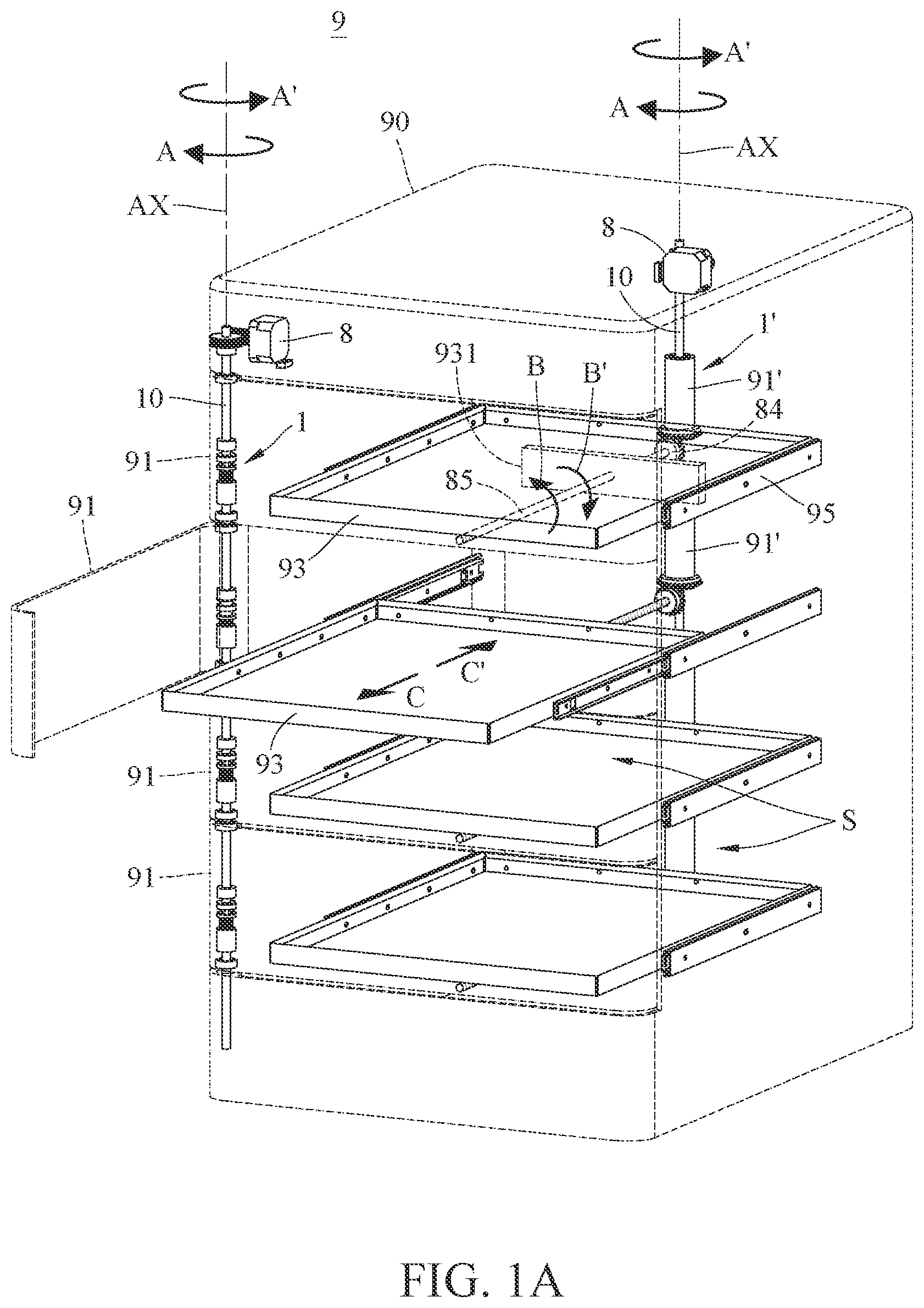 Patent US12338673 — Transmission mechanism and casing assembly including the same — Figure 1