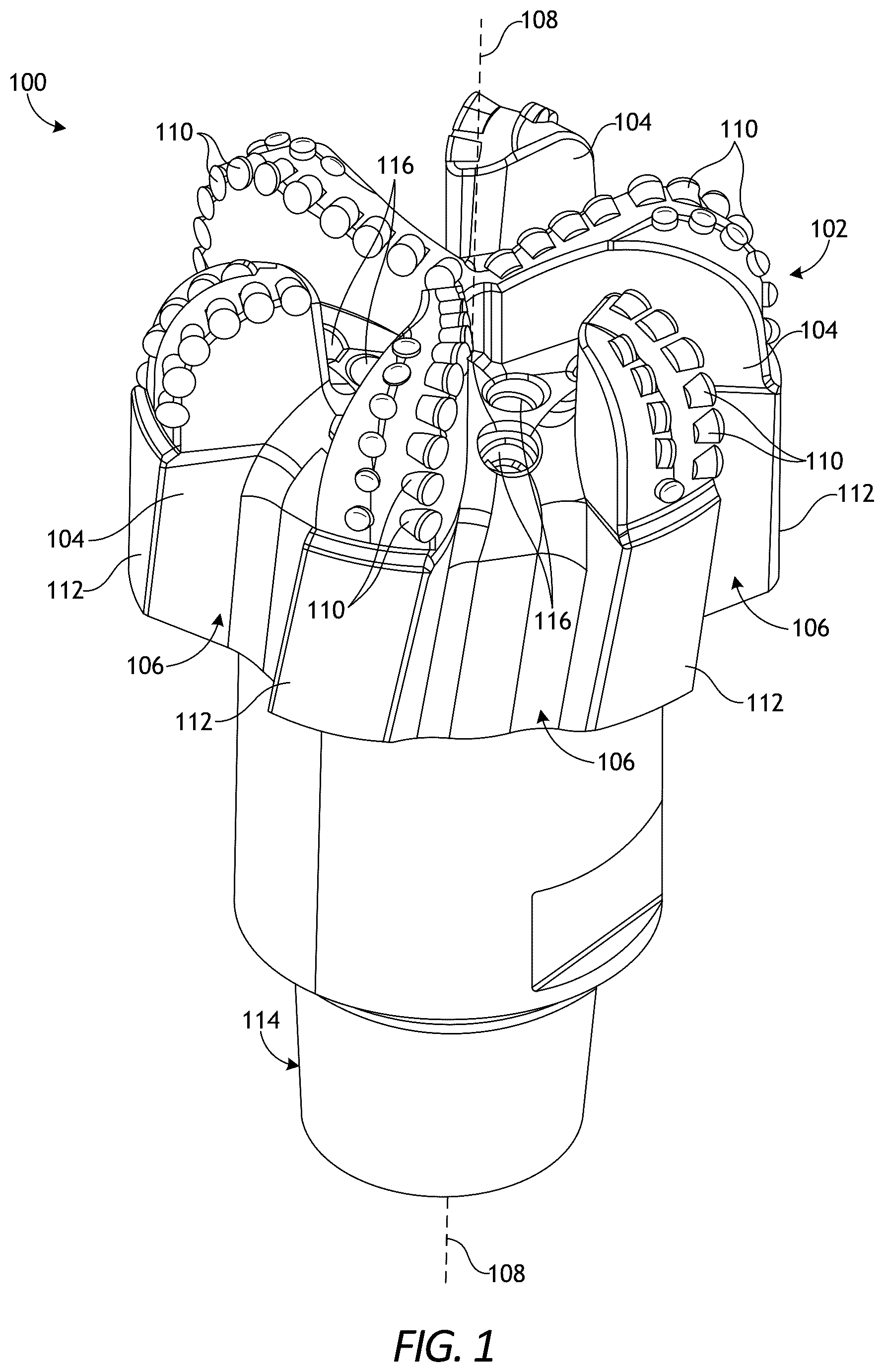 Patent US12338686 — Wear data quantification for well tools — Figure 1