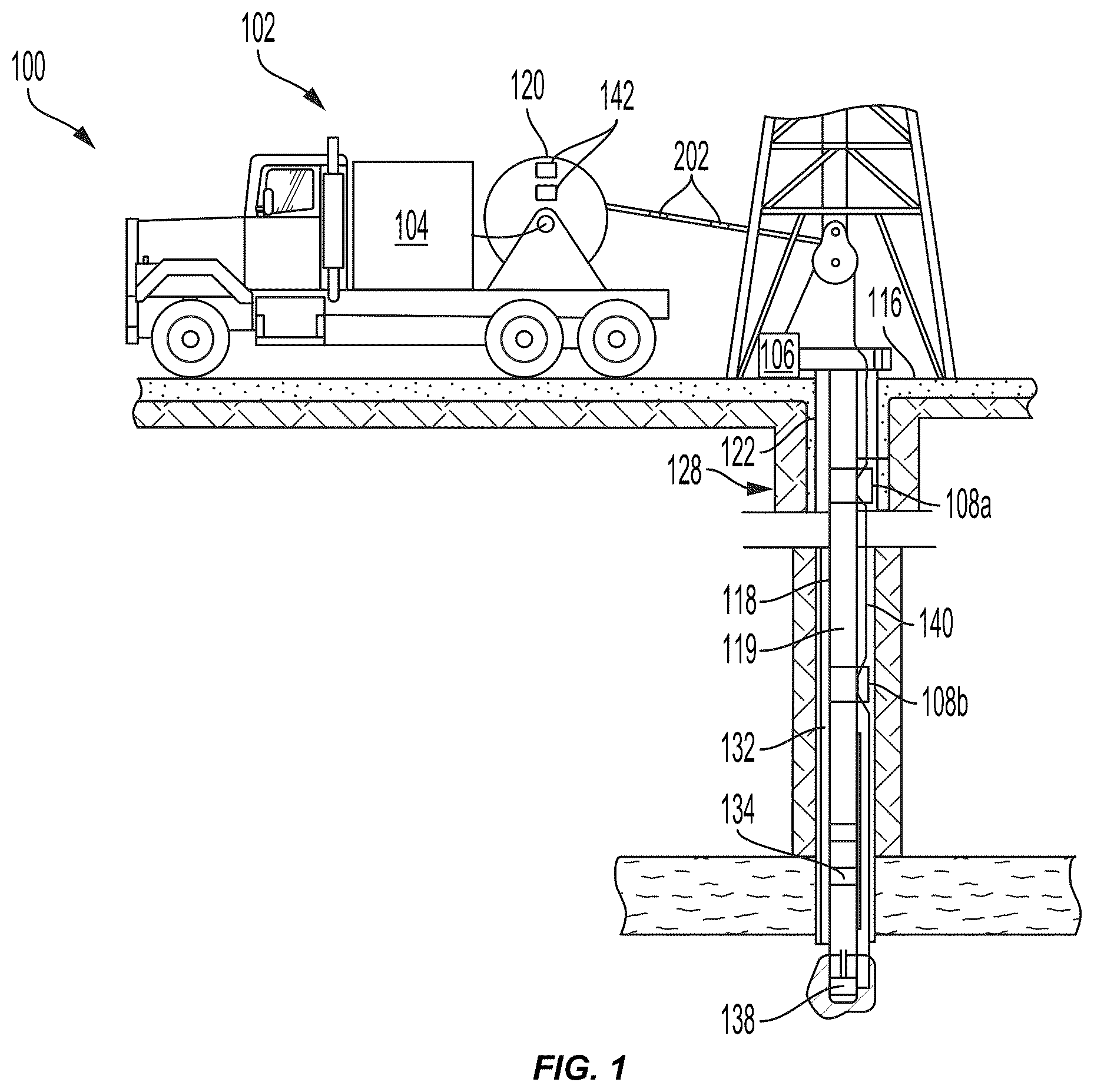 Patent US12338690 — Conductive bridging of a tubing encapsulated conductor for powering equipment in wellbore operations — Figure 1